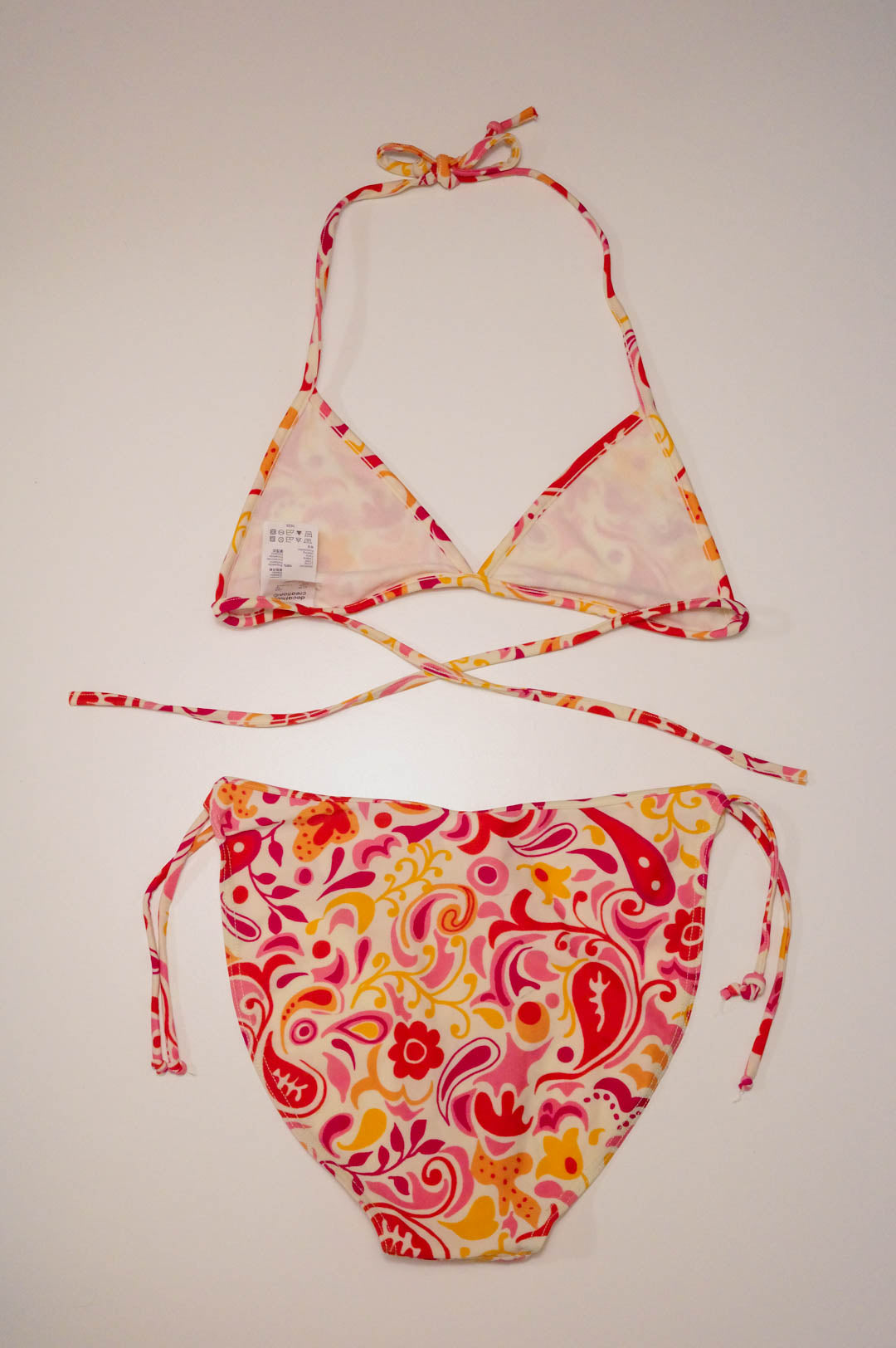 Pink Paisley Bikini