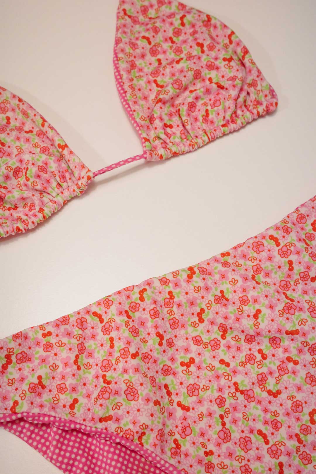 Peony Polka Dot Reversible Bikini