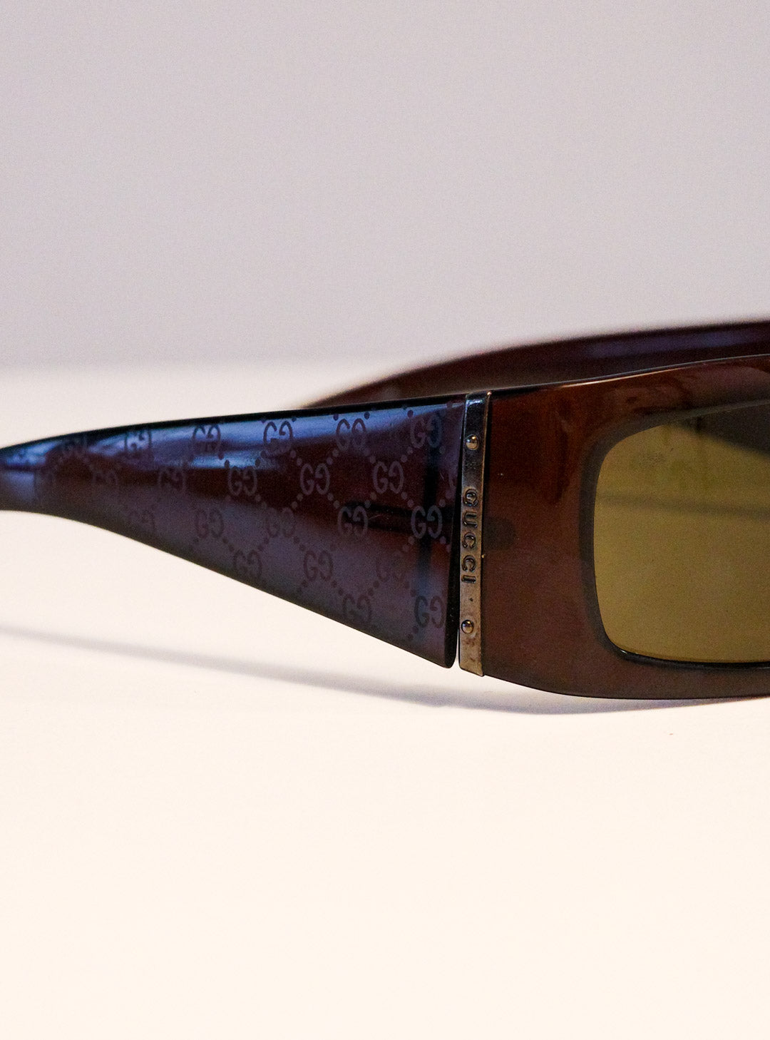 Gucci Oxblood Monogram Sunglasses