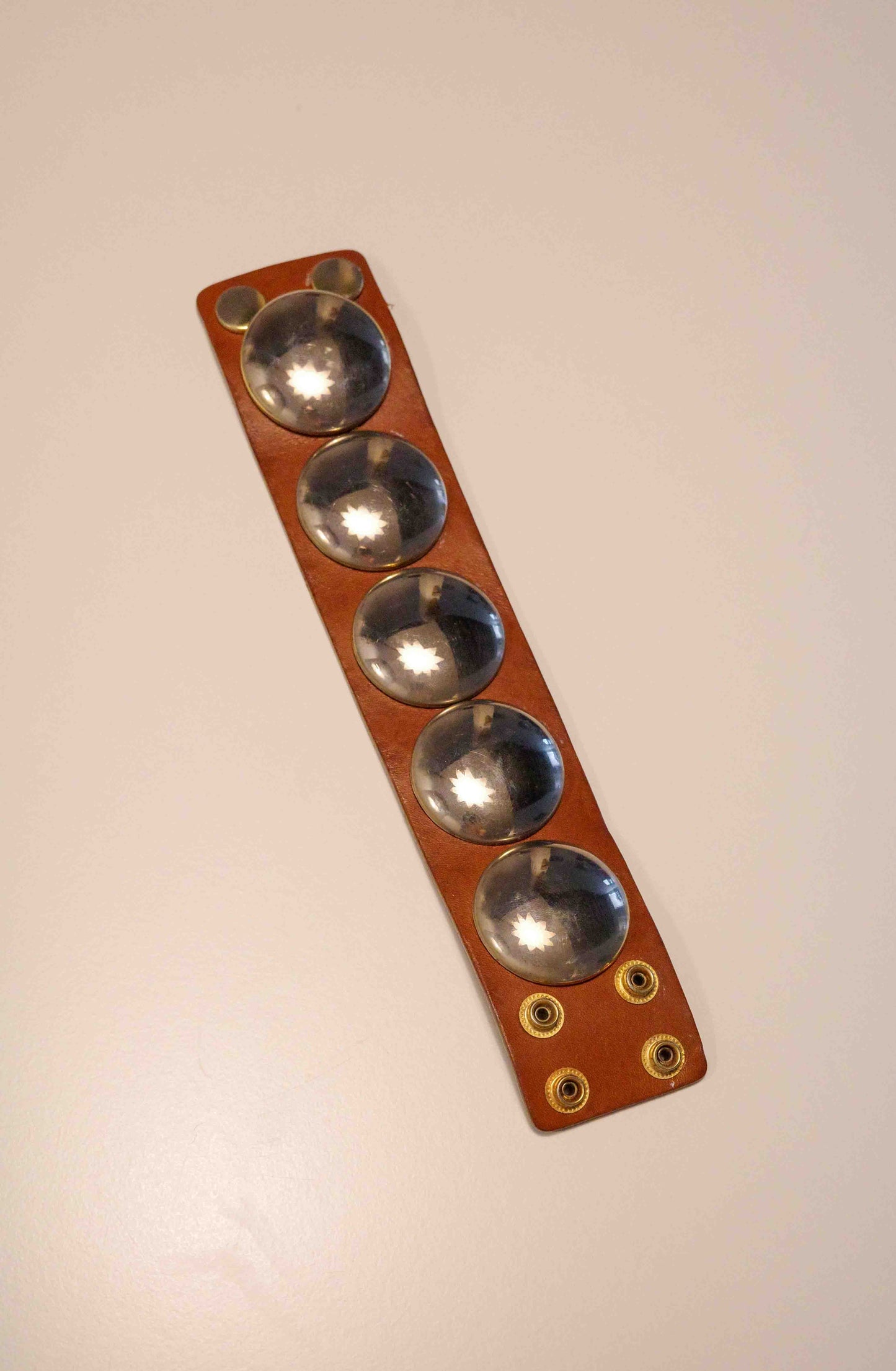 Studded Leather Cuff