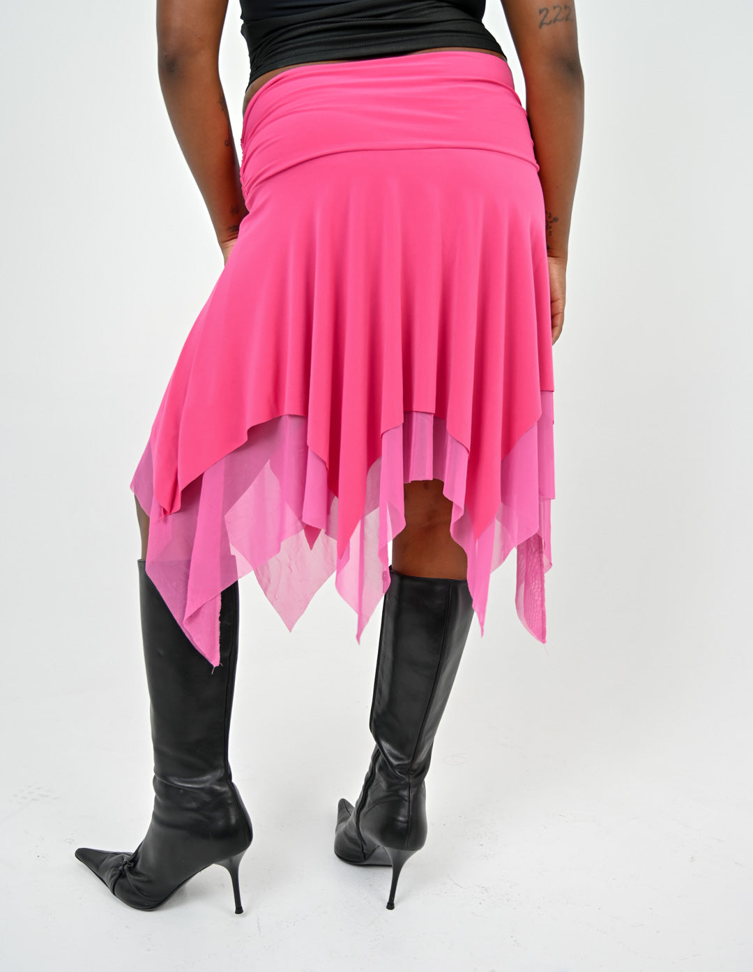 Bubblegum Handkerchief Skirt
