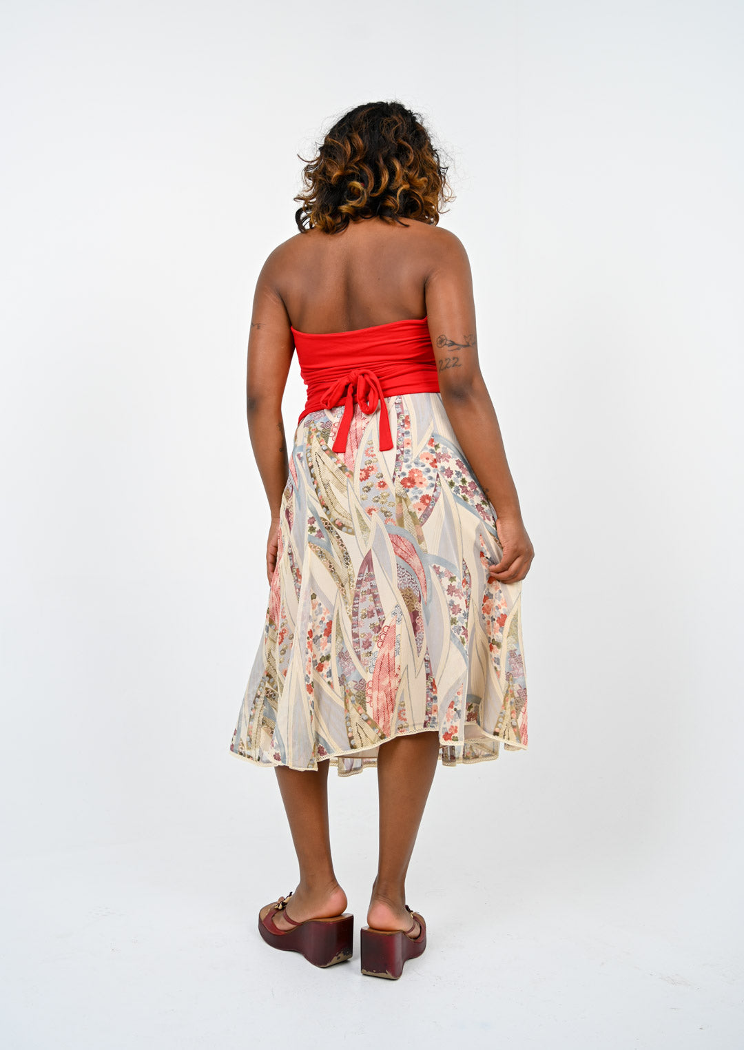 Patchwork Flora Skirt