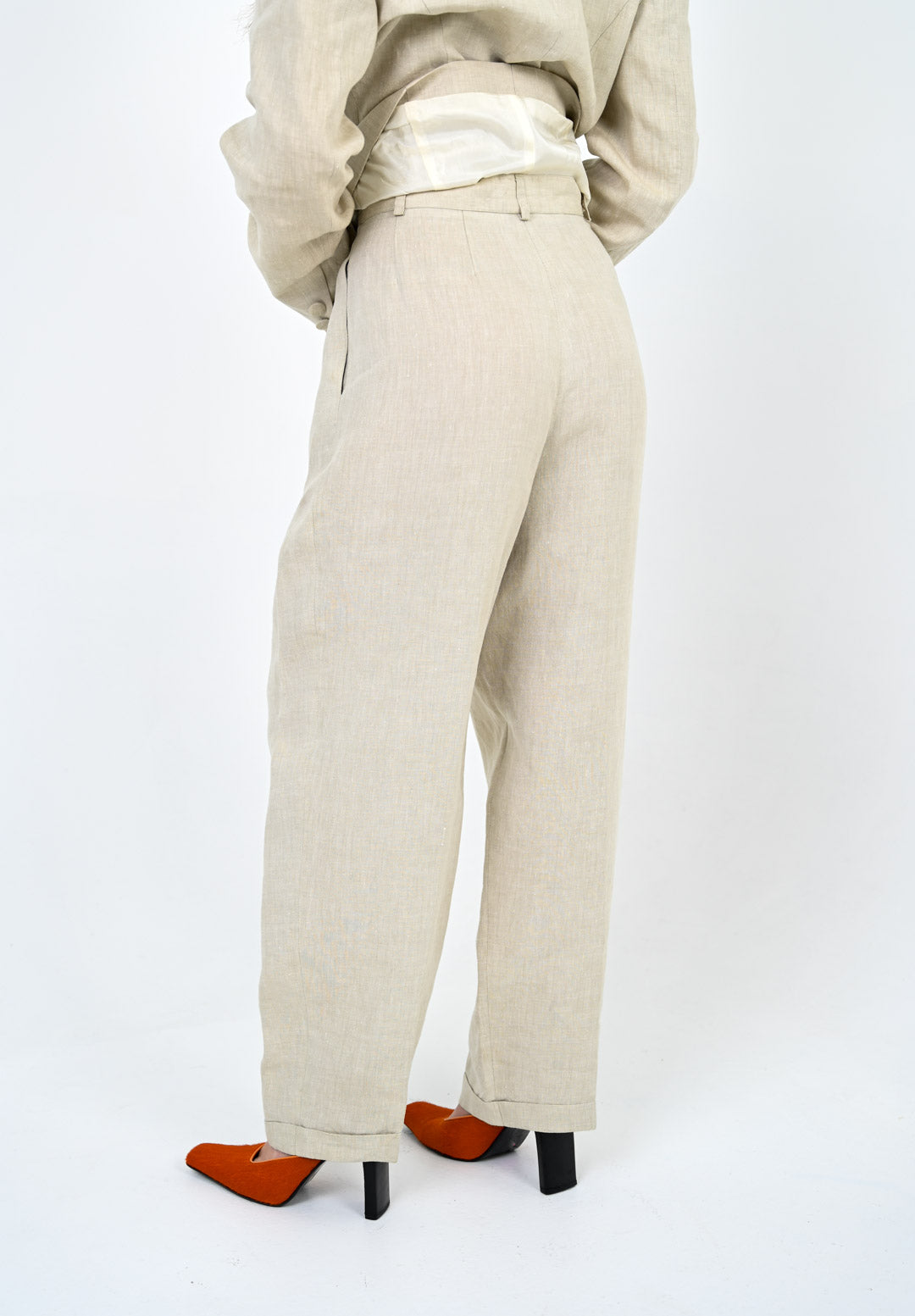 Kenzo Linen Embroidered Suit