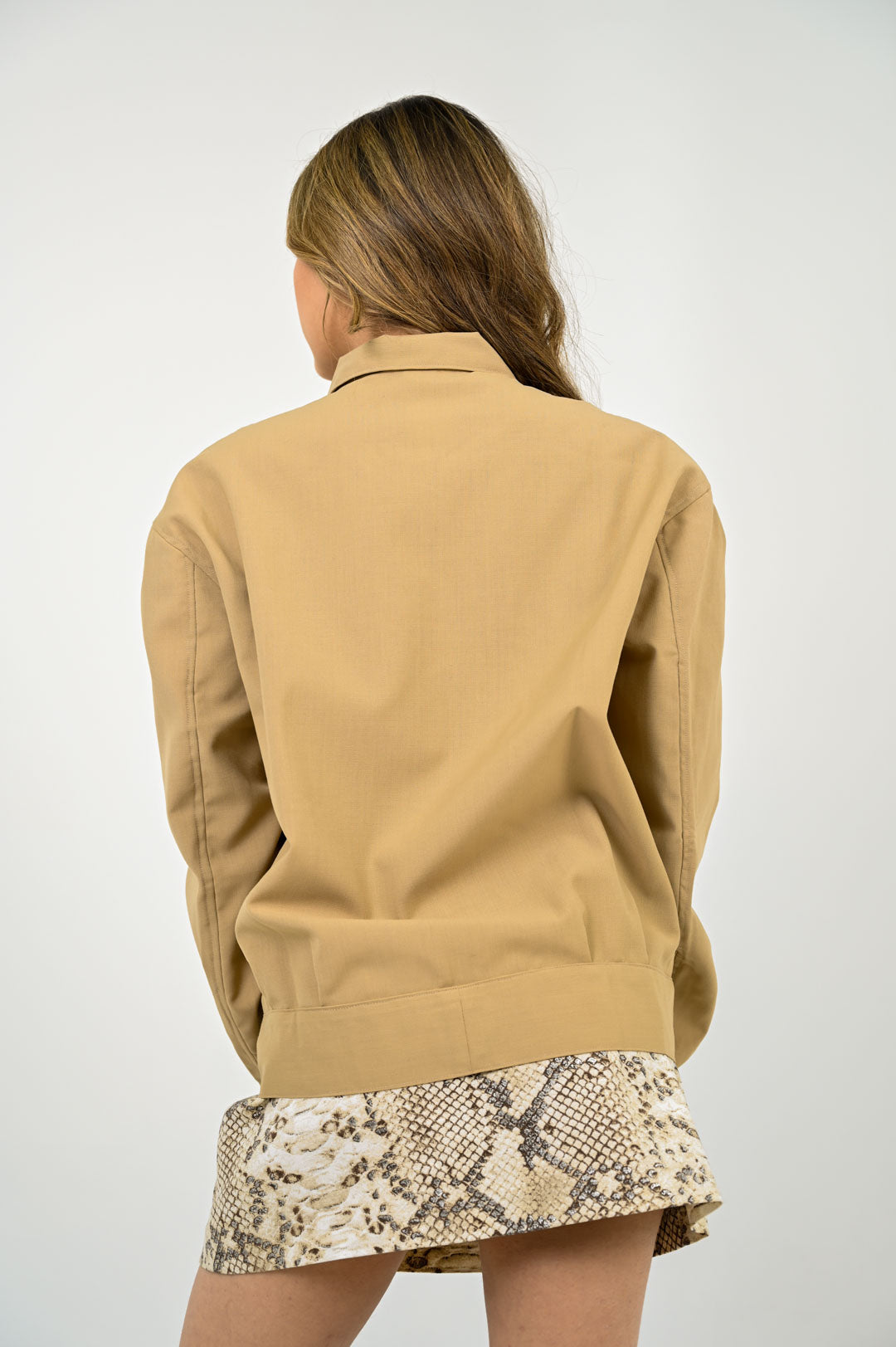 Linen Safari Jacket