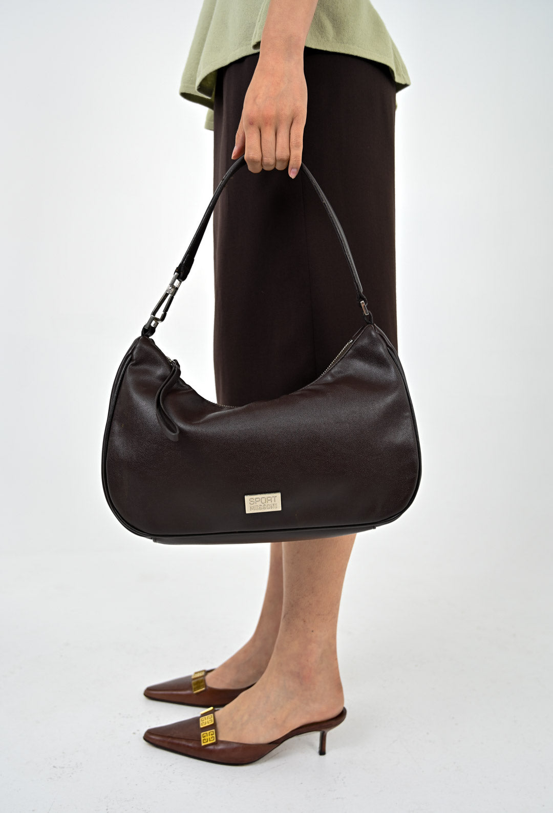 Missoni Umber Leather Purse