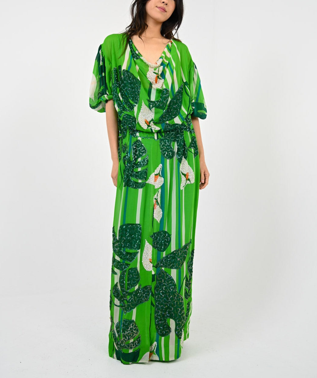 Sorelle Fontana Calla Lily Gown
