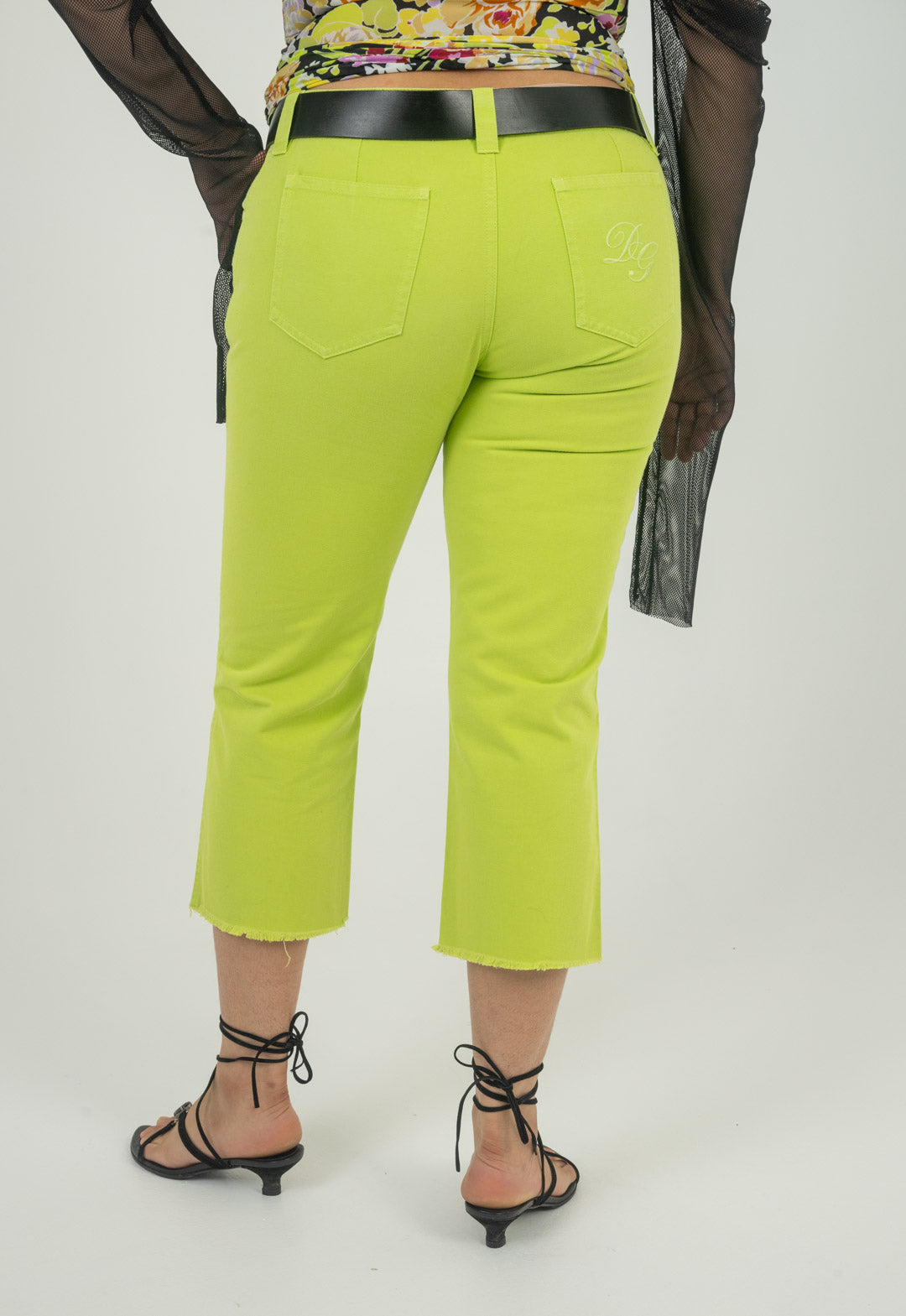 Dolce & Gabbana Pistachio Capris