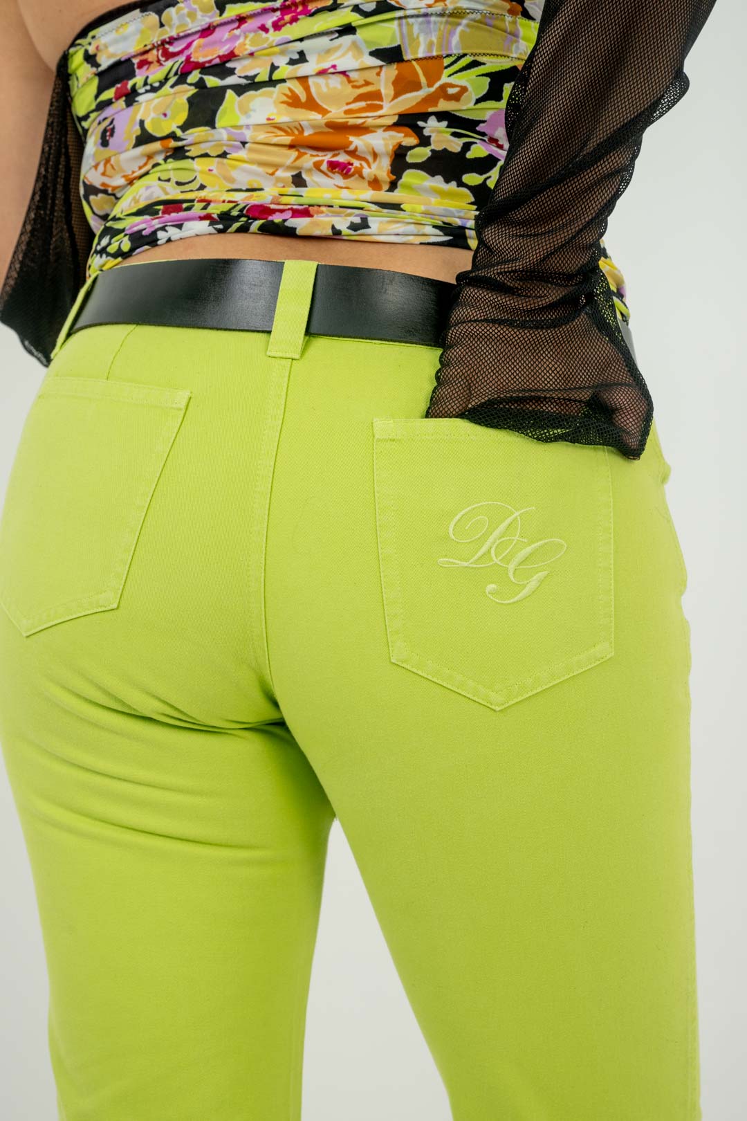 Starburst Leather Belt