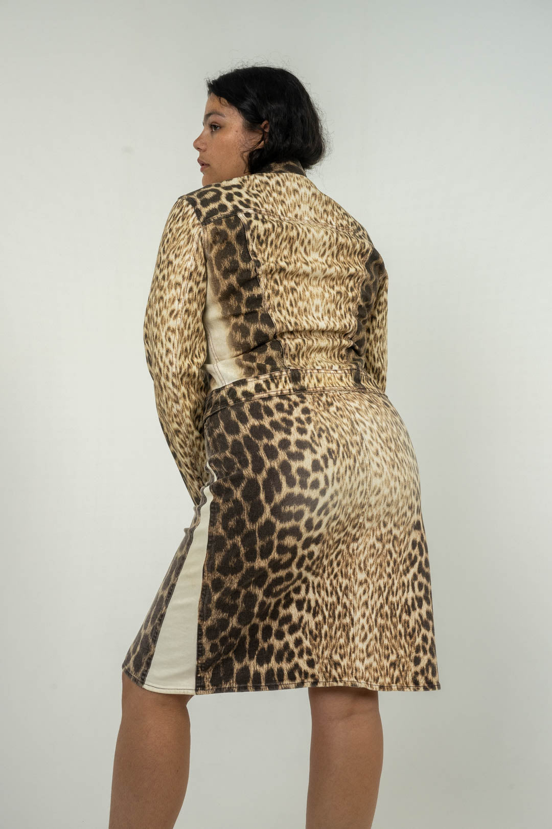 Just Cavalli Cheetah Skirt Set