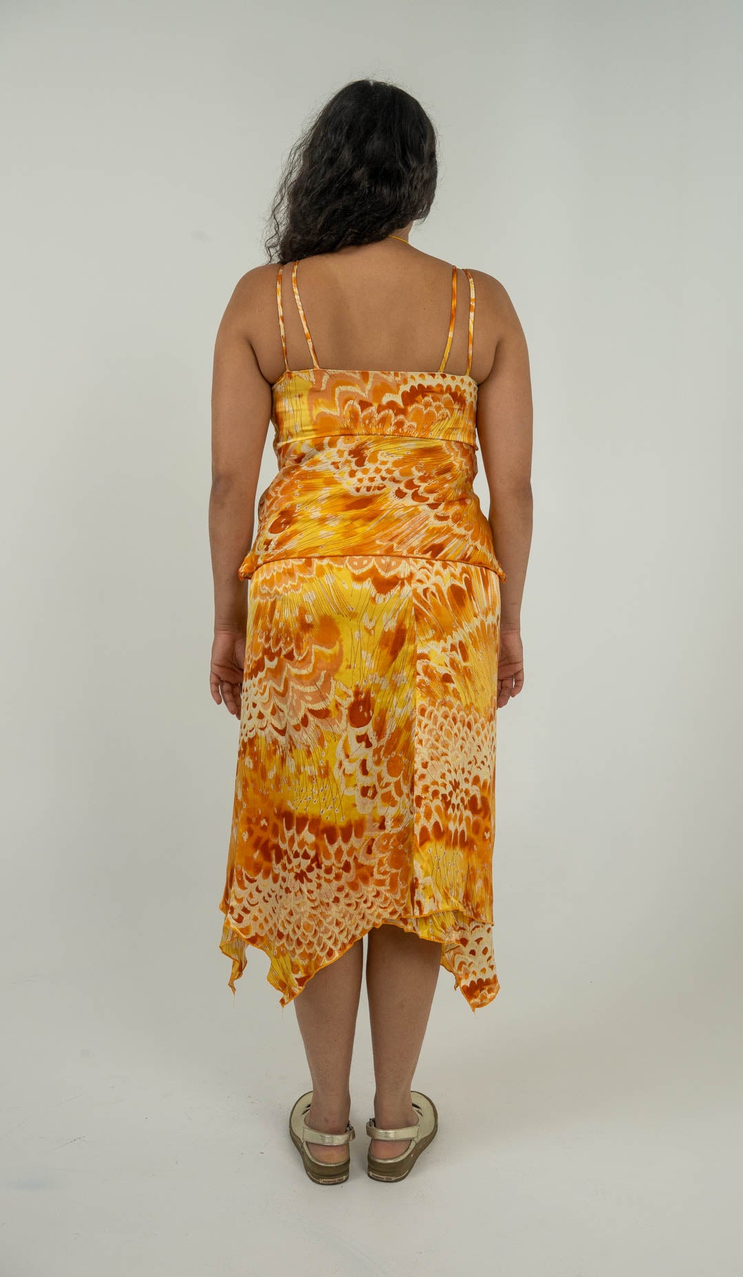 Ginger Plume Silk Set