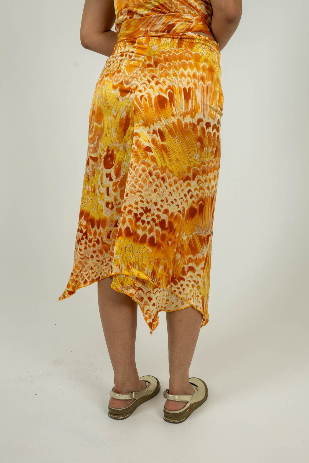 Ginger Plume Silk Set