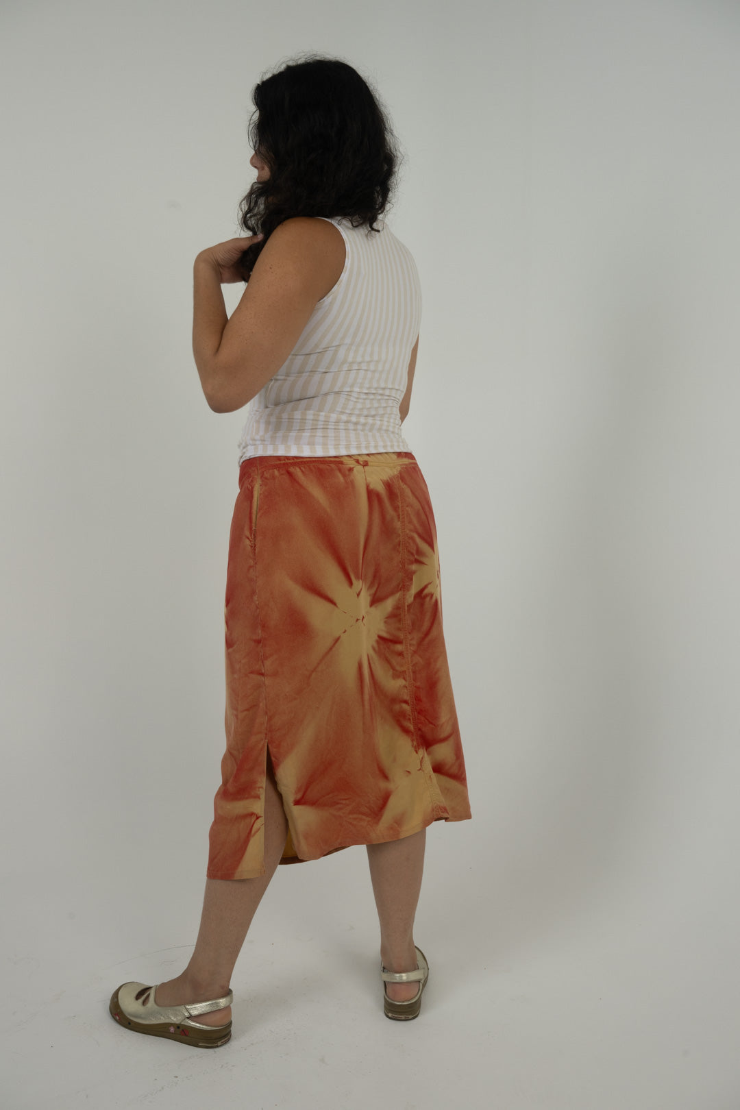 Cheeky Pinstripe Sleeveless Top