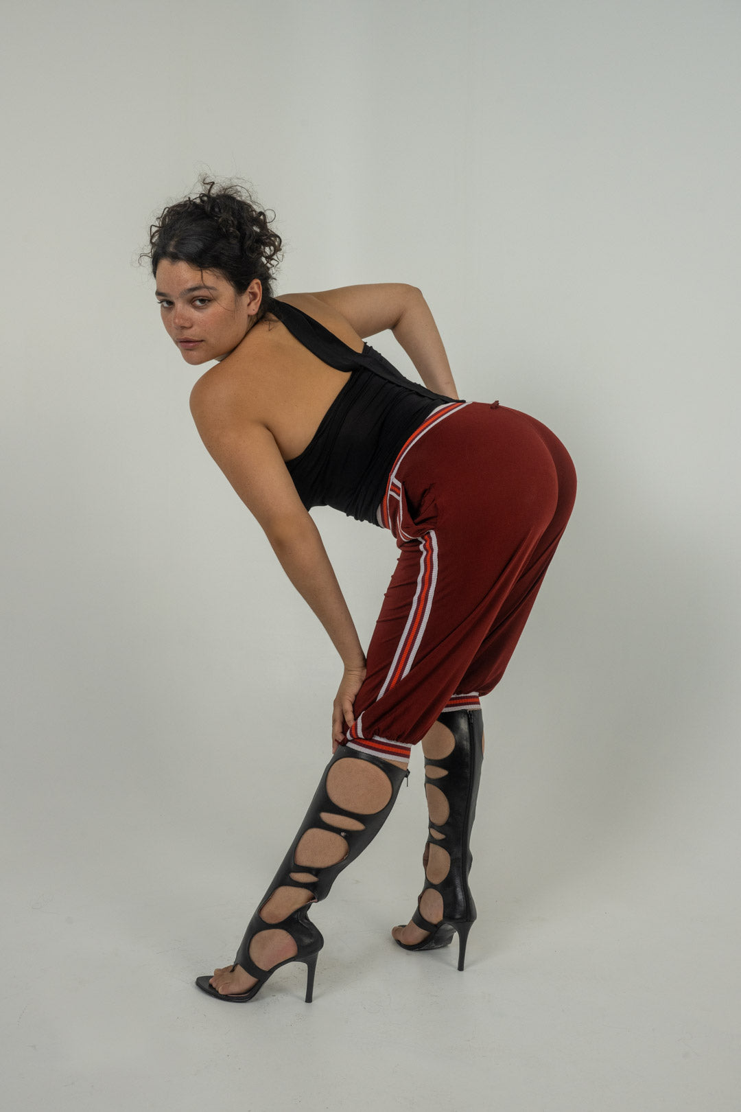 Jean Paul Gaultier Track Capris