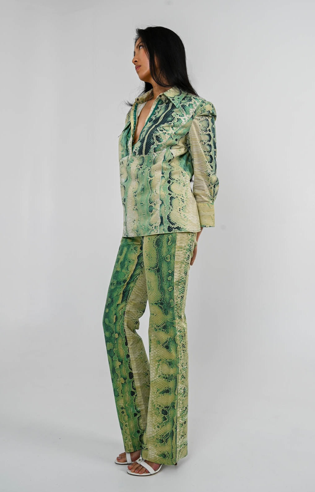Just Cavalli Emerald Python Set