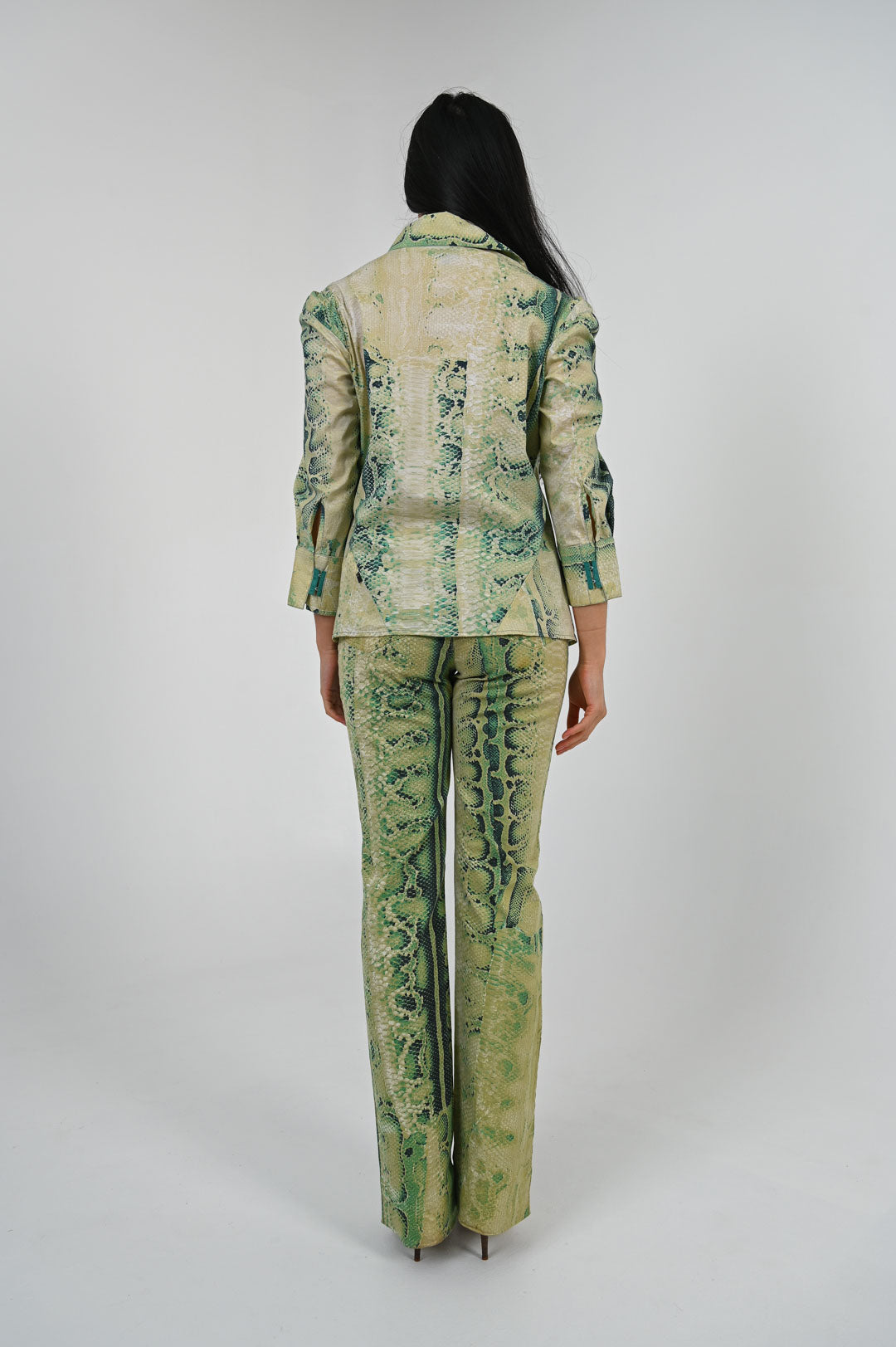 Just Cavalli Emerald Python Set