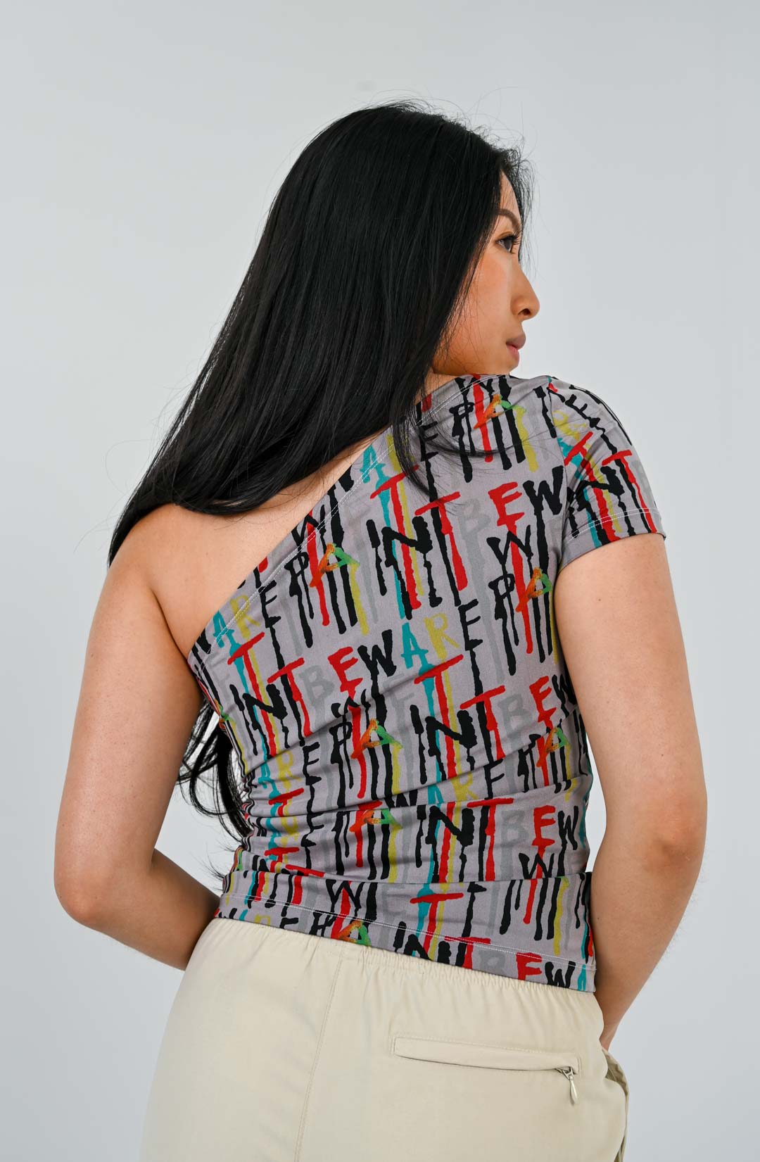 Versus Versace Paint Drip Top