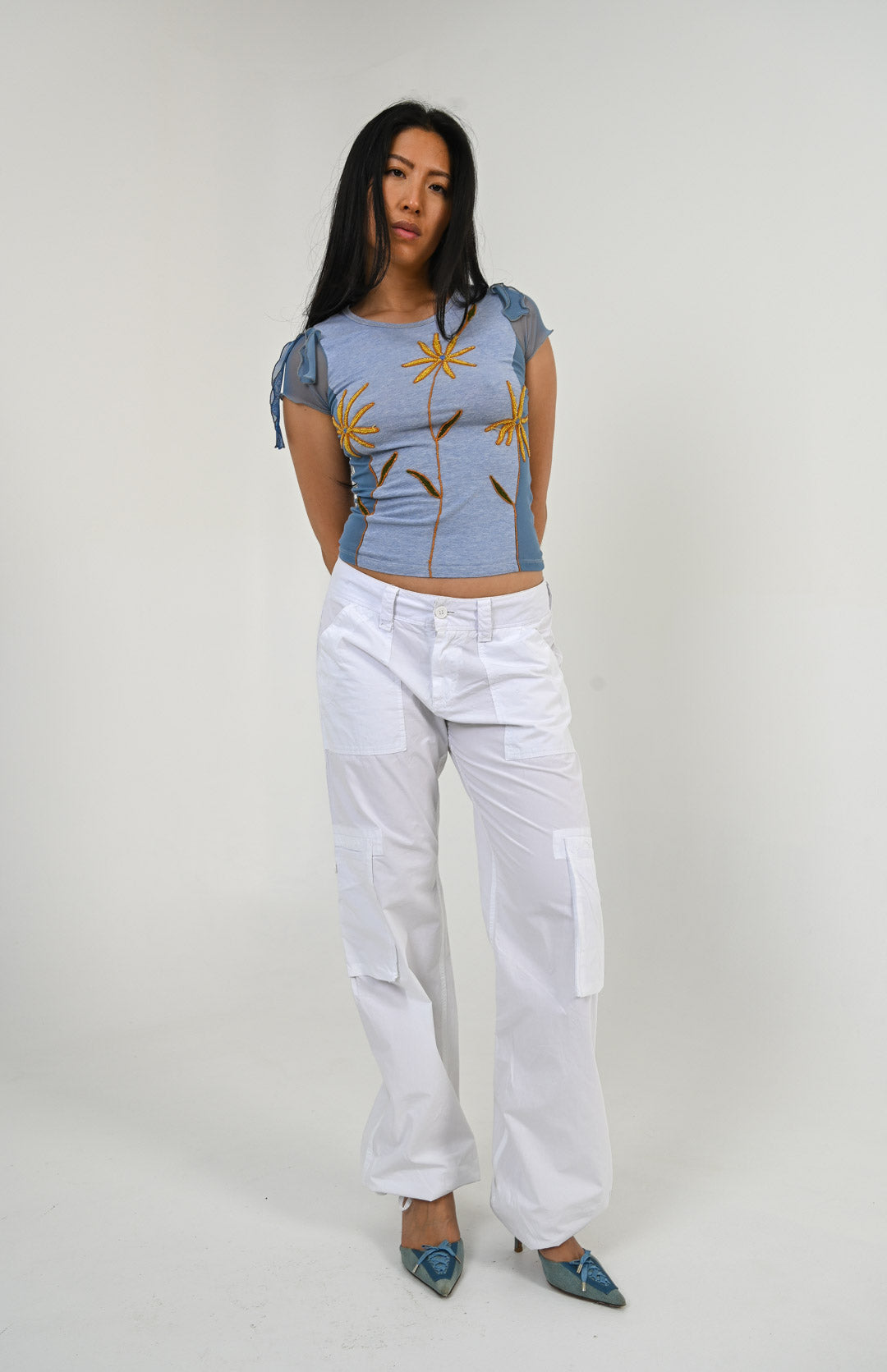 Save the Queen Cornflower Top