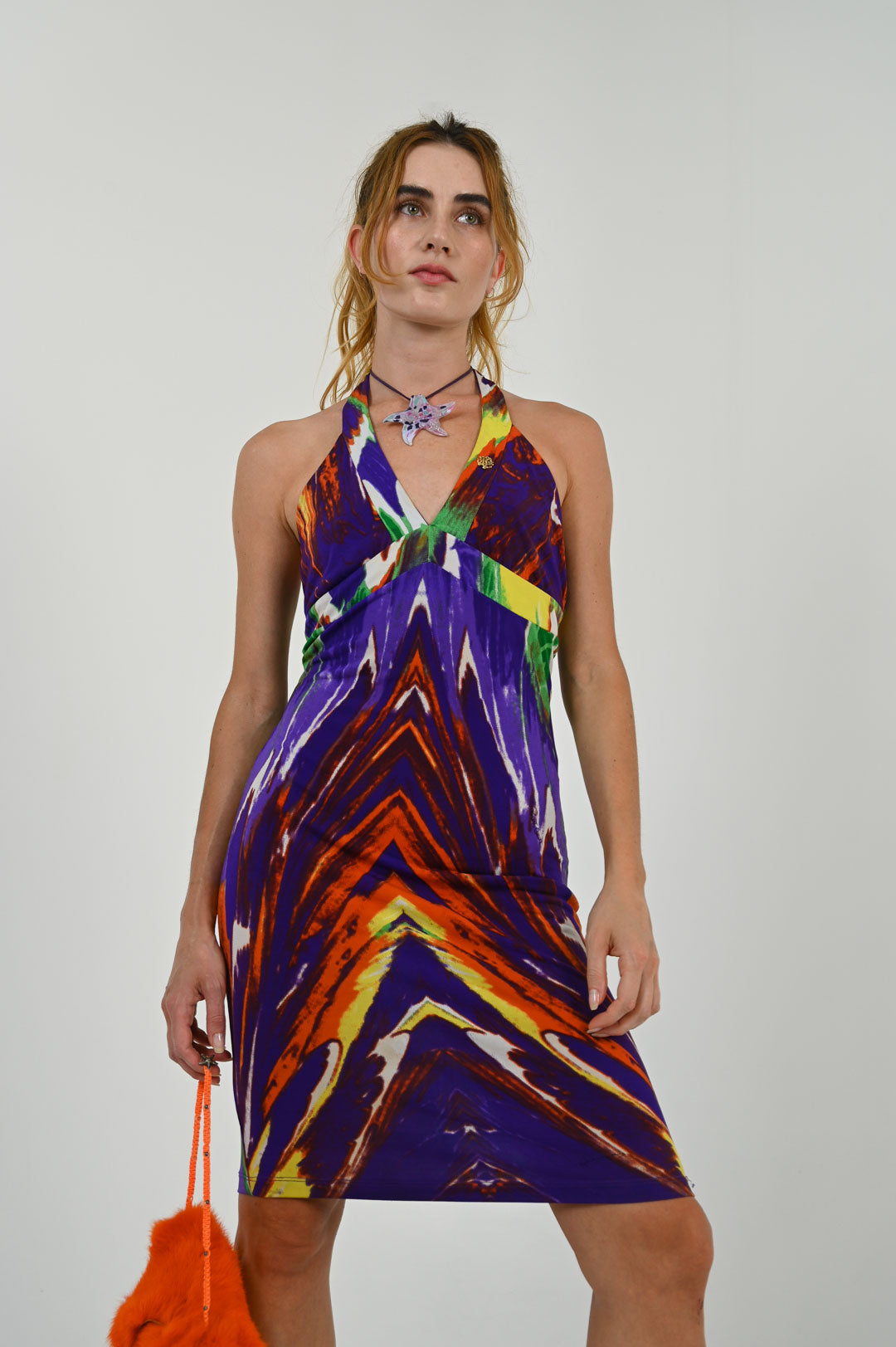 Roberto Cavalli Purple Haze Dress