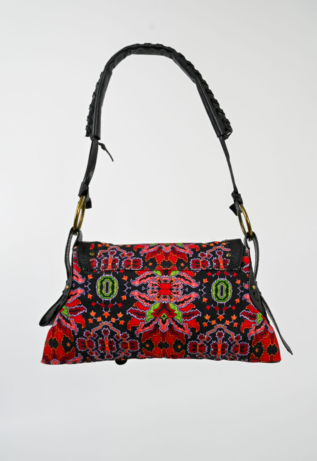 Just Cavalli Trapezoid Purse