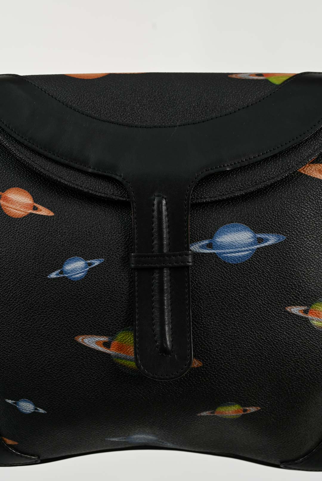 Leather Space Satchel
