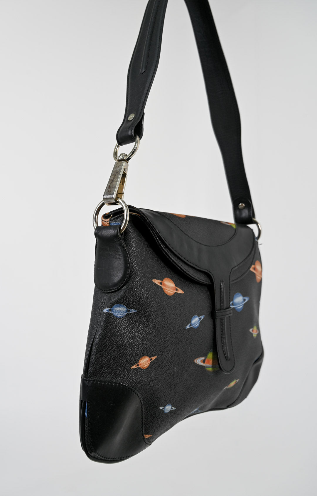 Leather Space Satchel