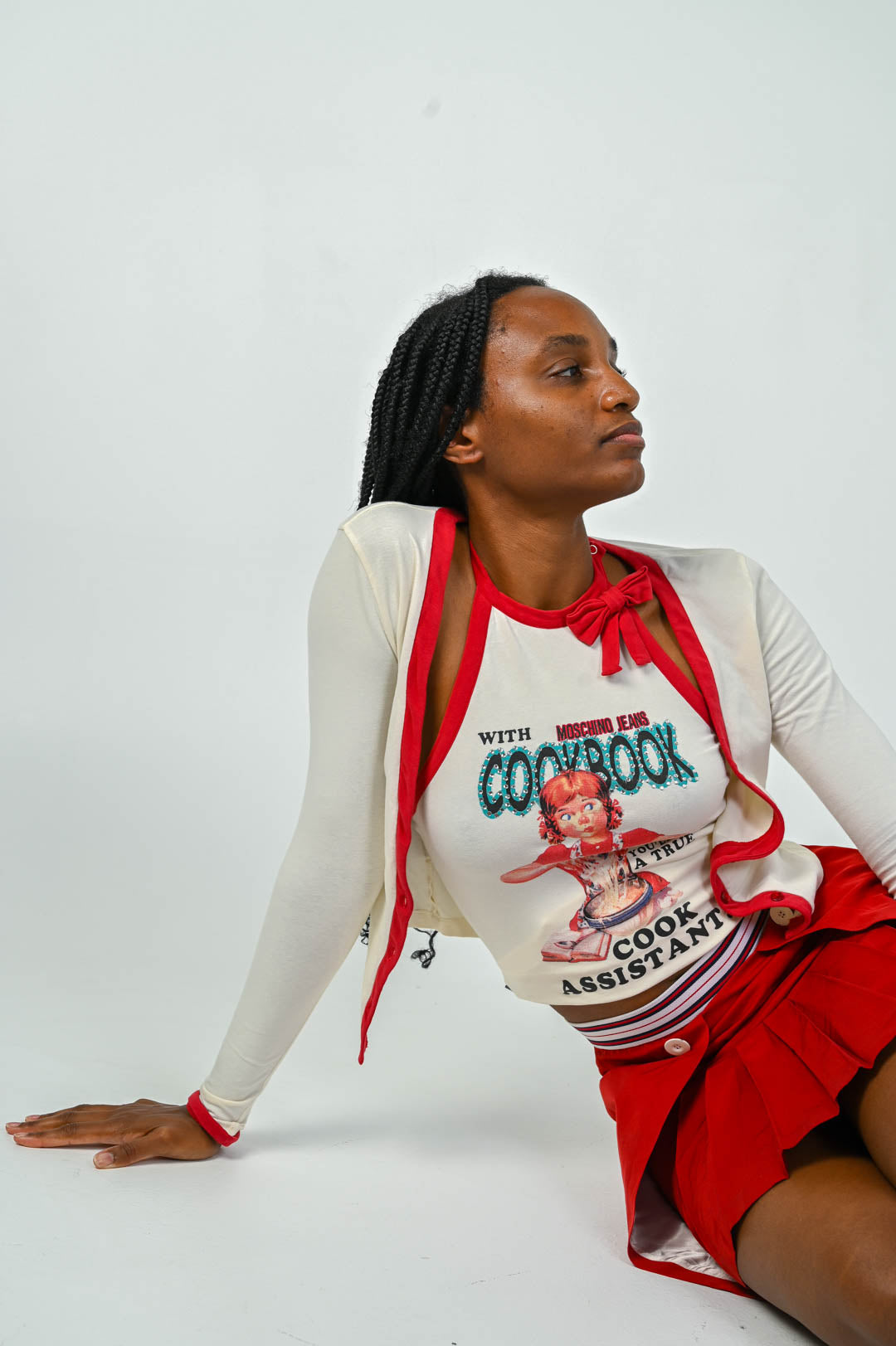 Moschino Cucina Cardigan Set