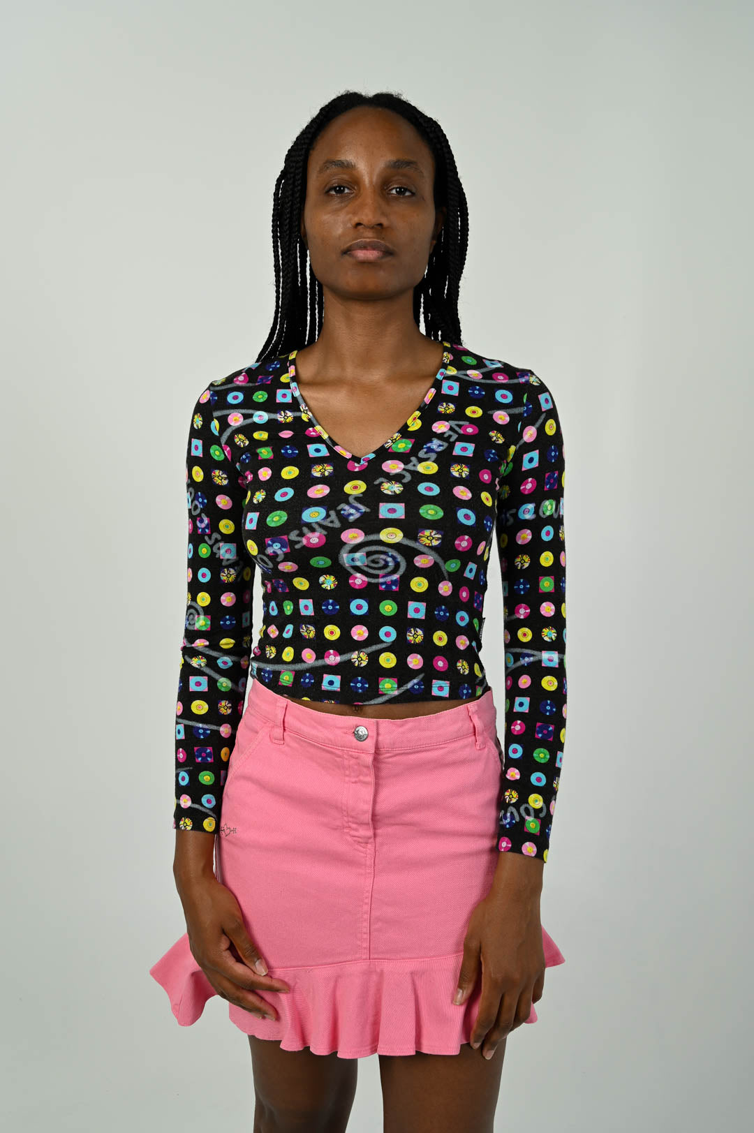 Versace Candy Motif Top