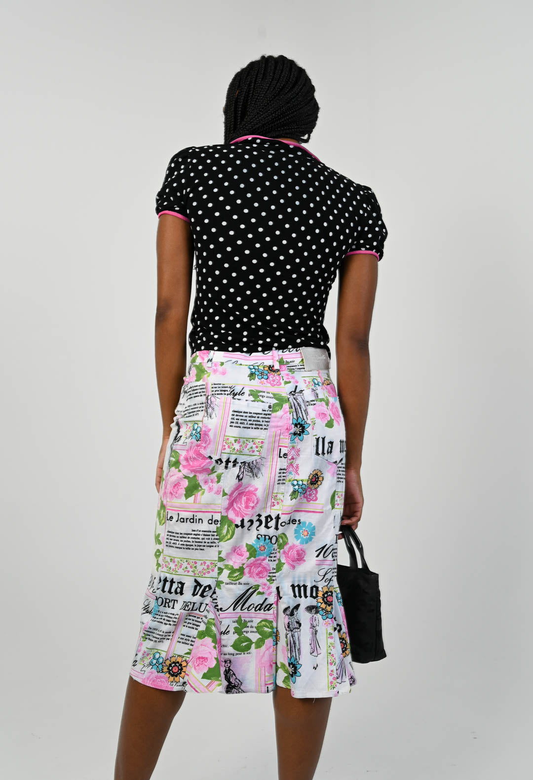 Elsa Zanella Gazette Skirt