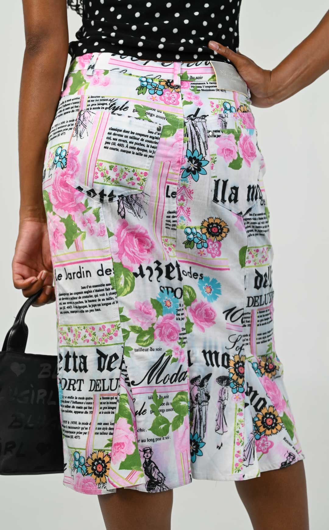 Elsa Zanella Gazette Skirt