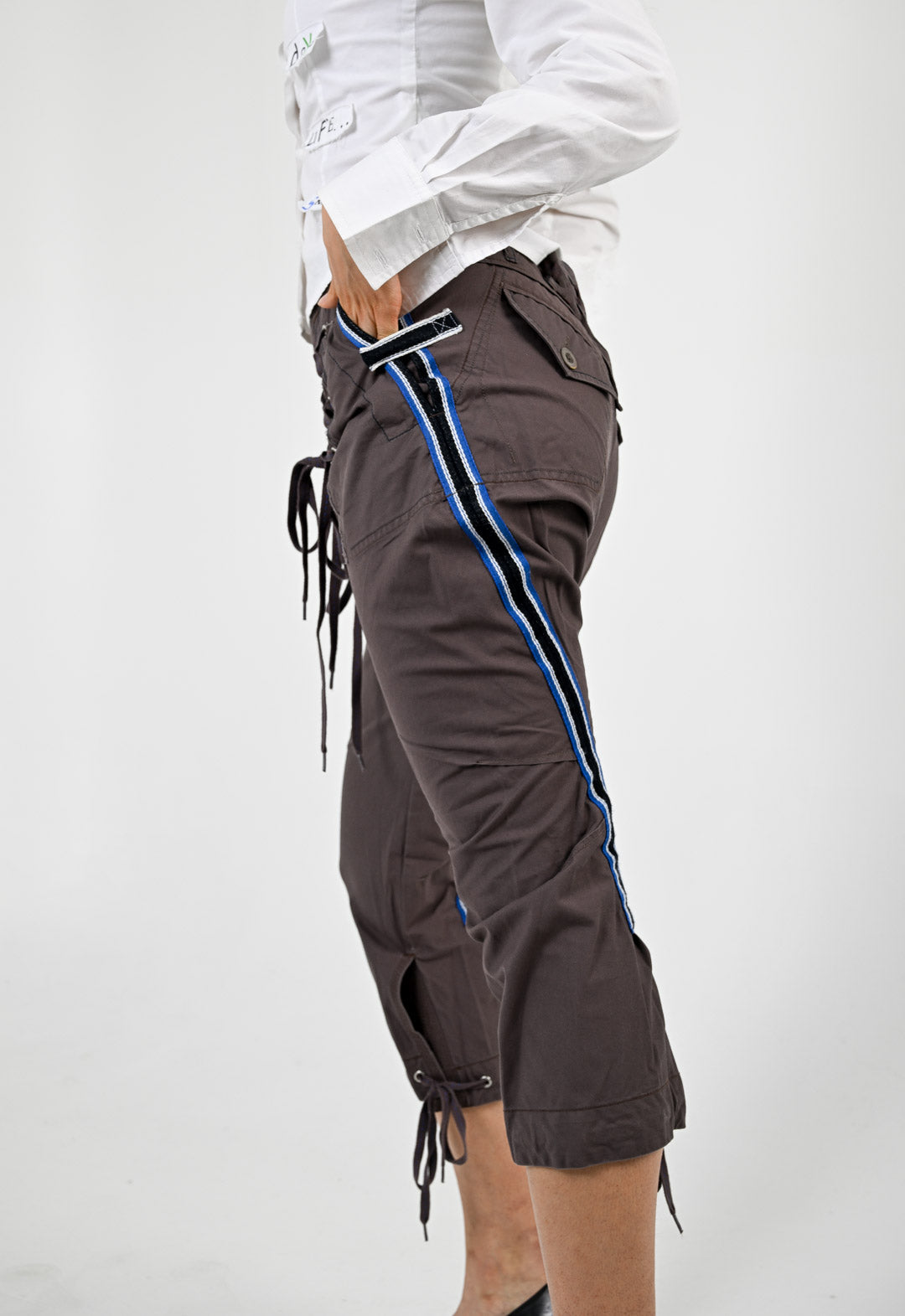 Marithé François Girbaud Laced Capris