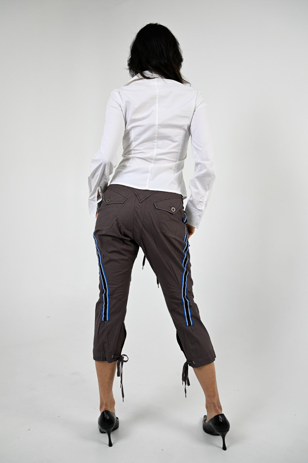Marithé François Girbaud Laced Capris