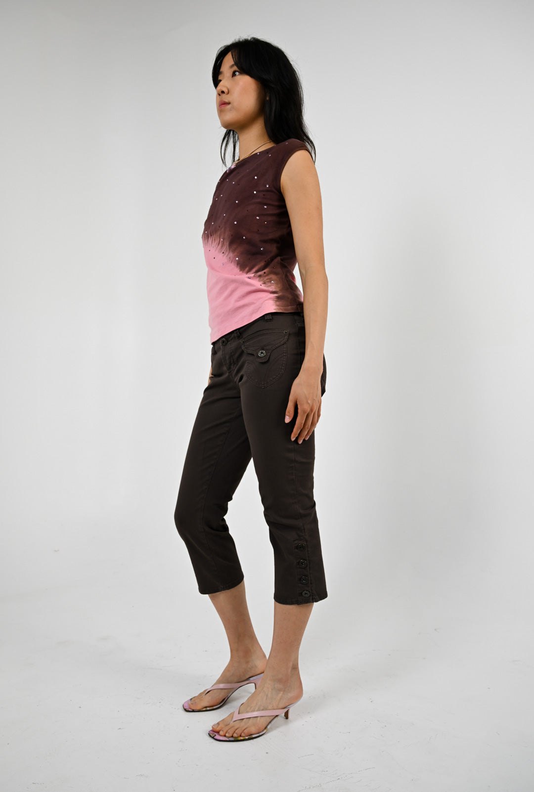 Dolce & Gabbana Espresso Capris