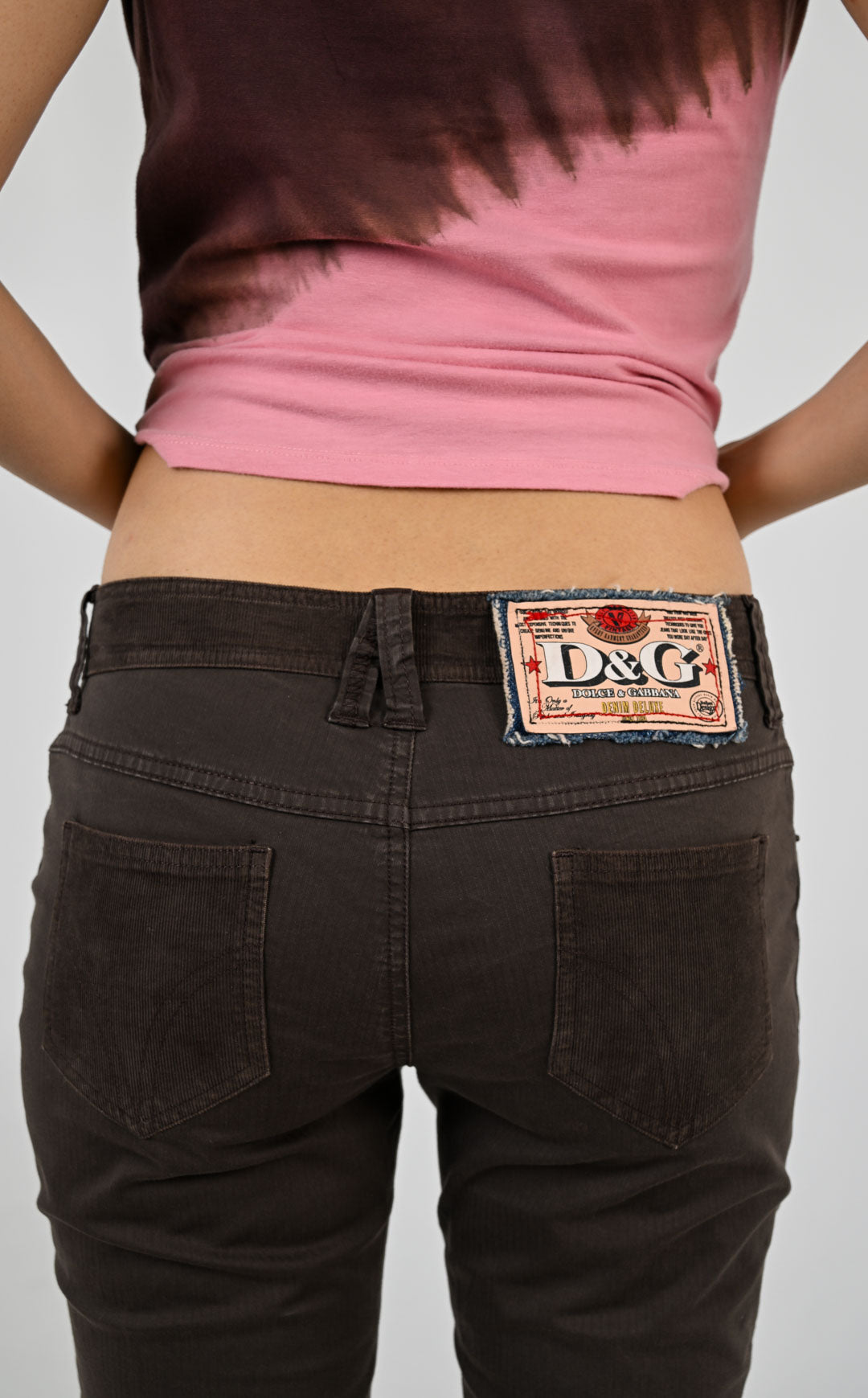 Dolce & Gabbana Espresso Capris