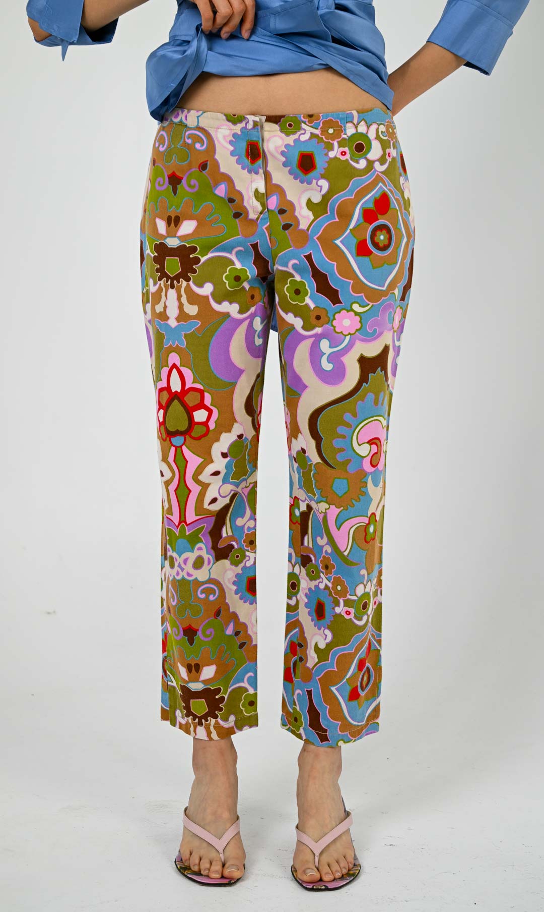 Alberta Ferretti Mosaic Pants