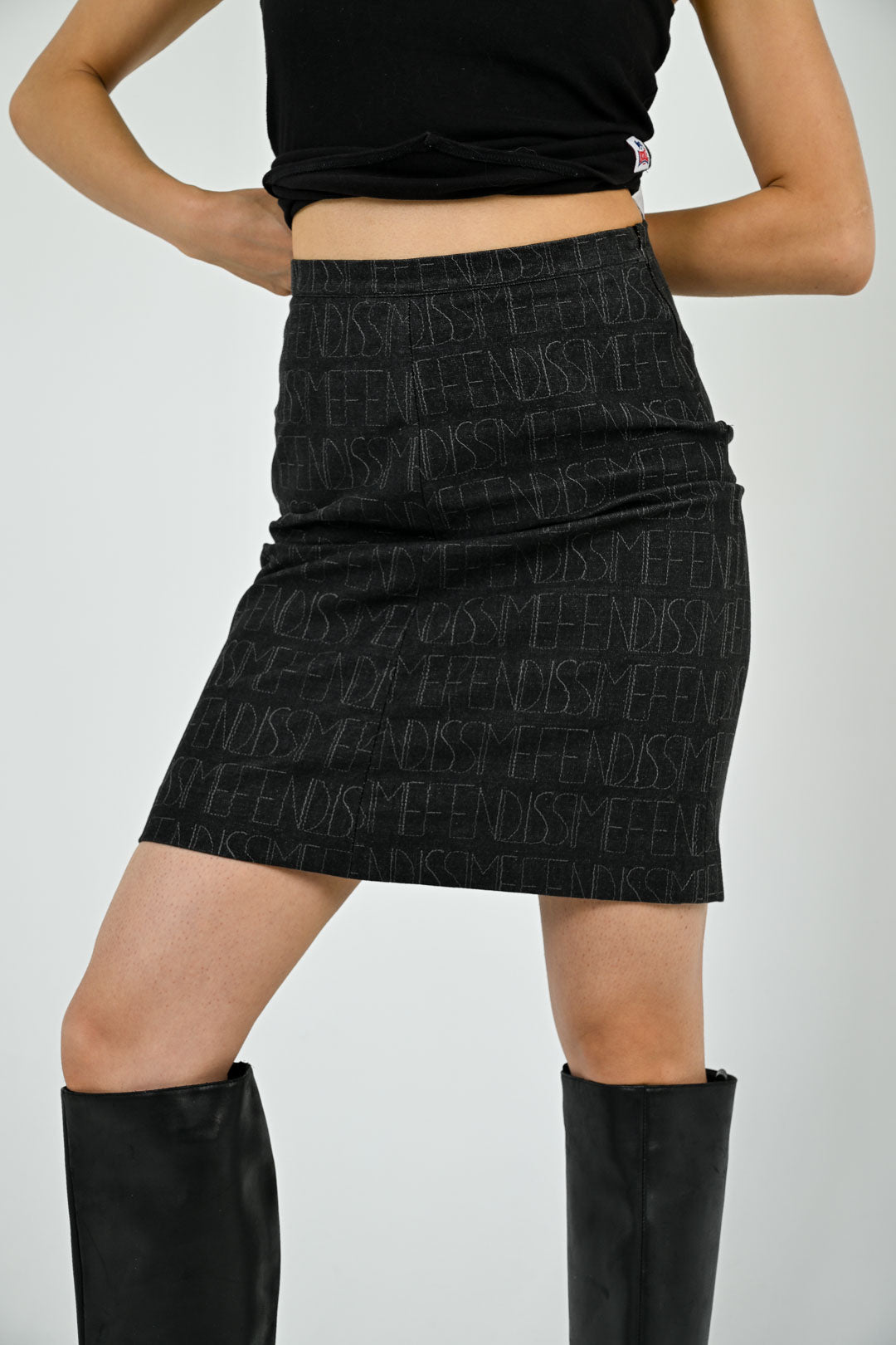 Fendissime Monogram Skirt