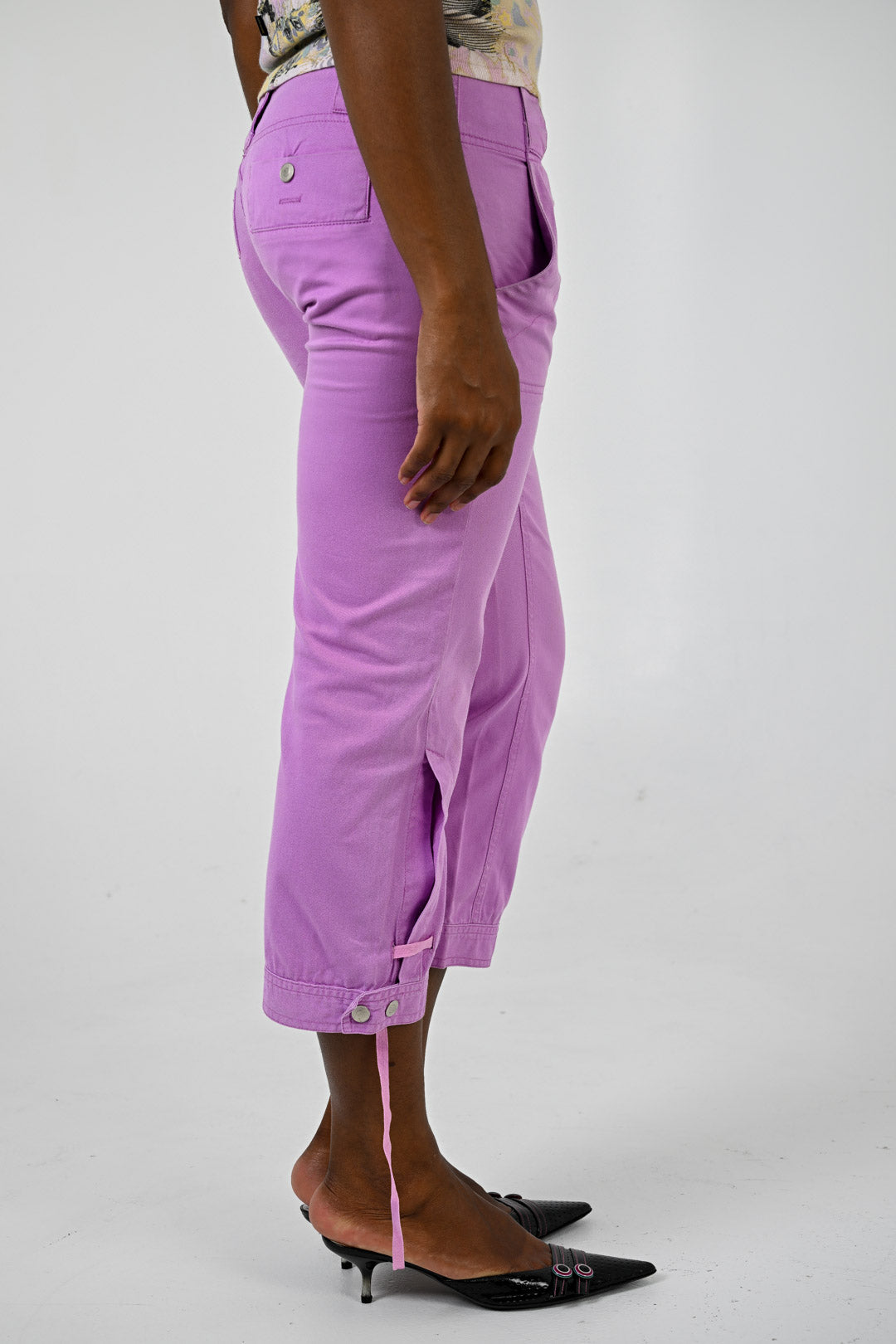 Roberto Cavalli Lilac Capris
