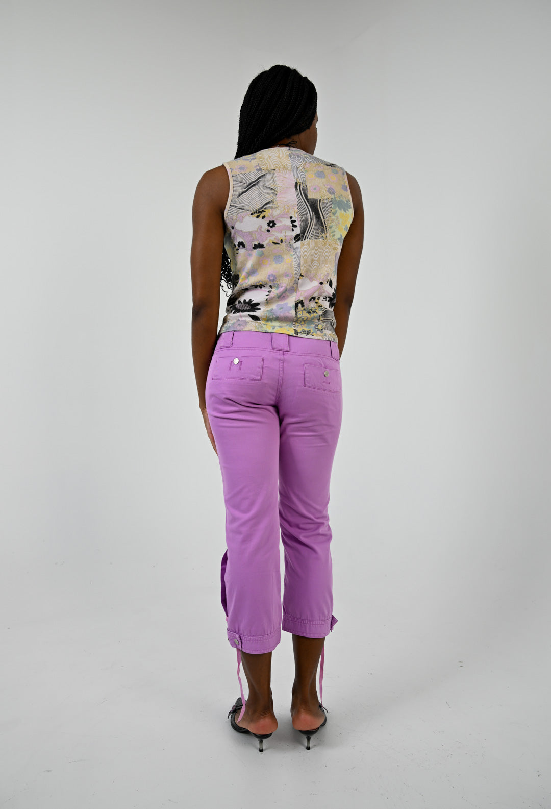 Roberto Cavalli Lilac Capris