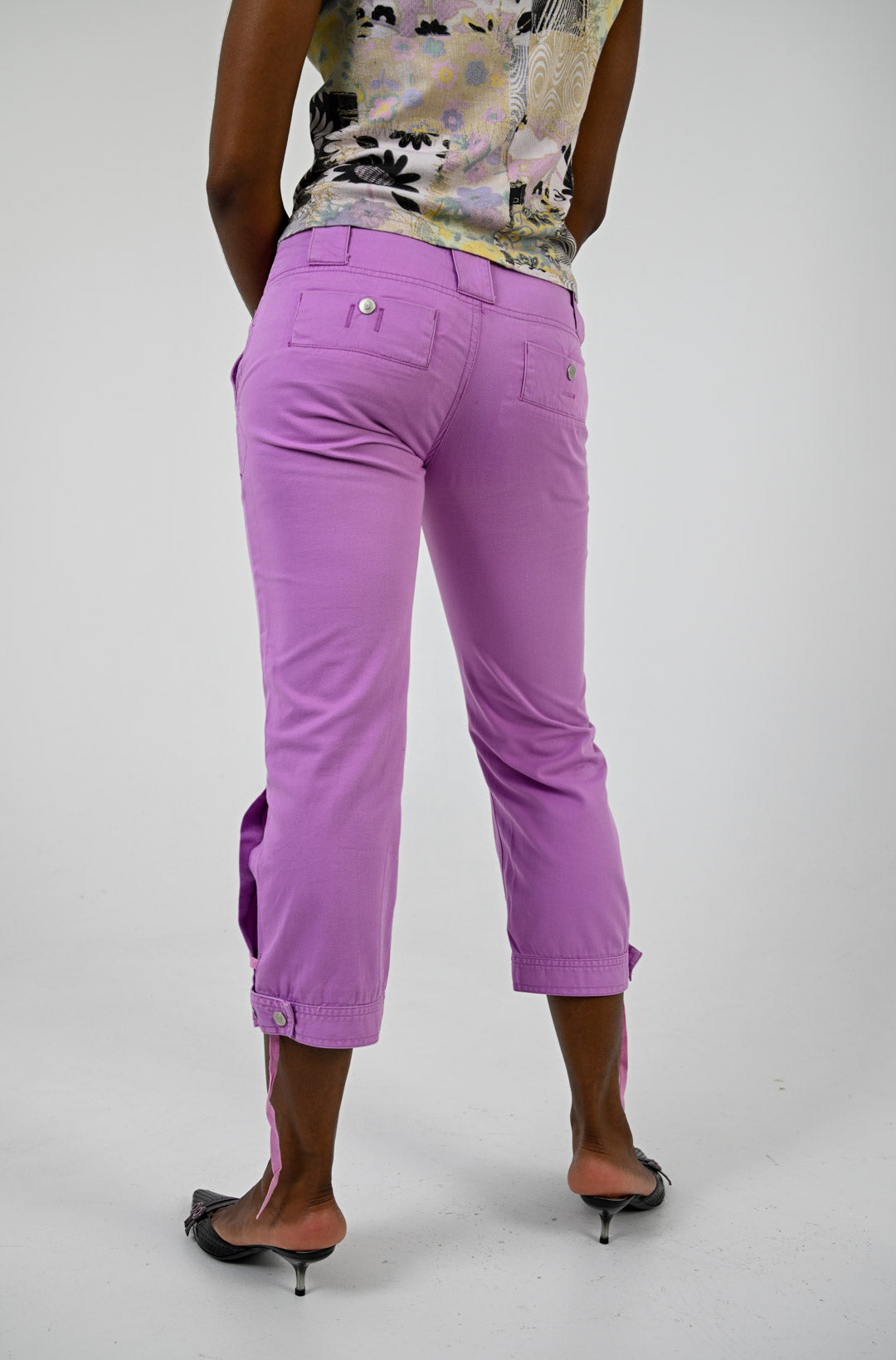 Roberto Cavalli Lilac Capris