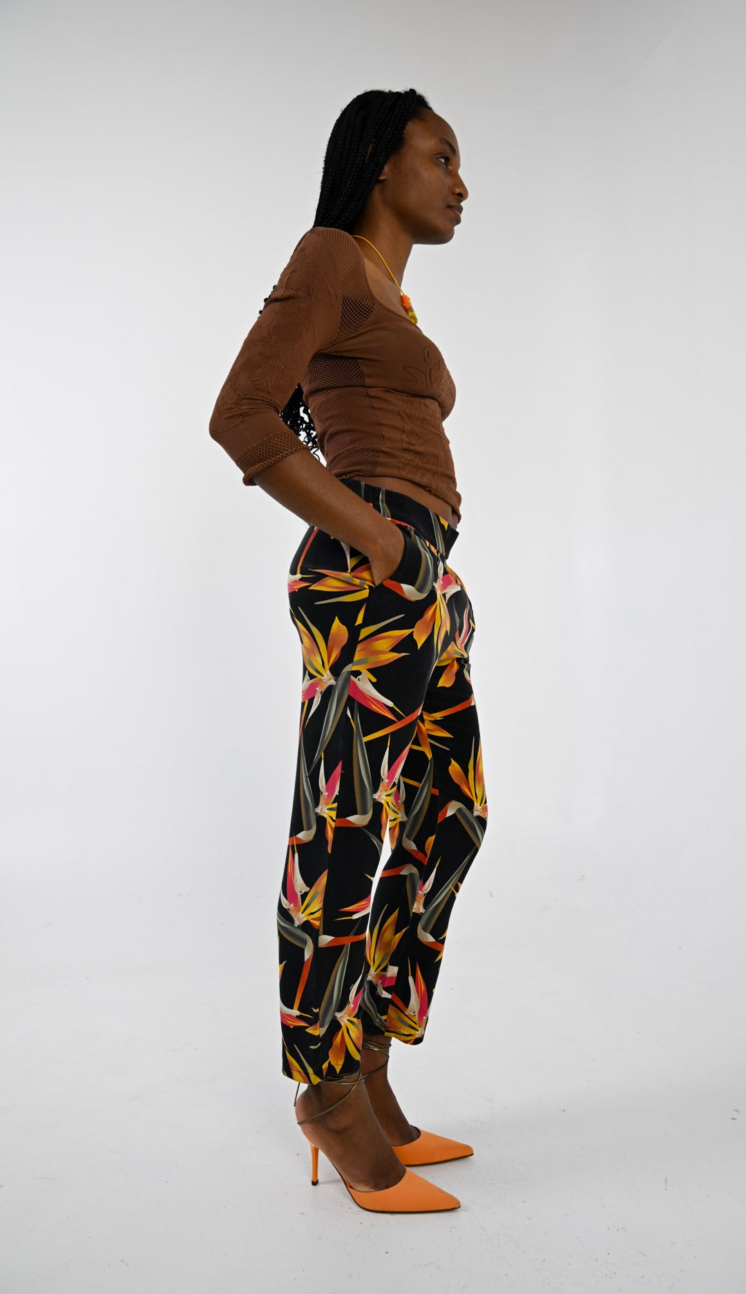 Fendi Birds of Paradise Pants