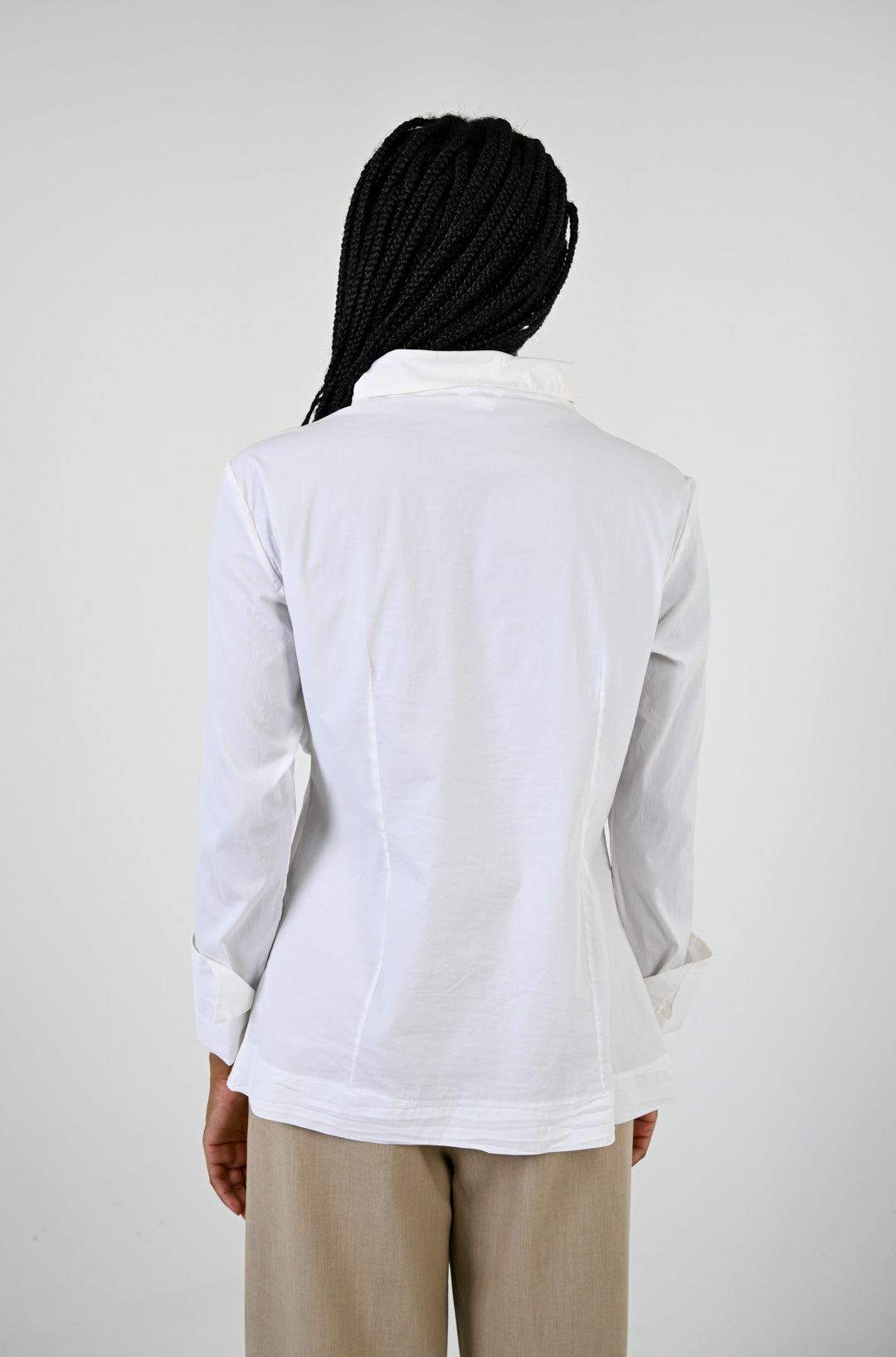 Porcelain Ruched Shirt
