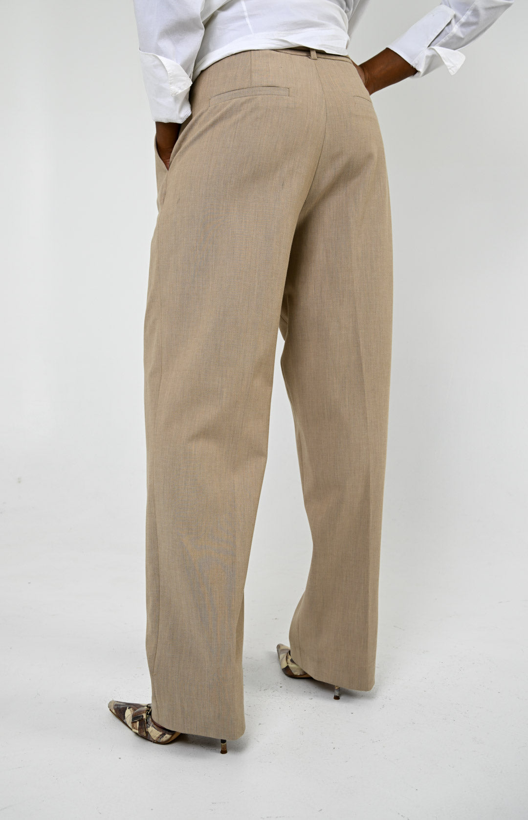 Miss Sixty Fawn Belted Trousers