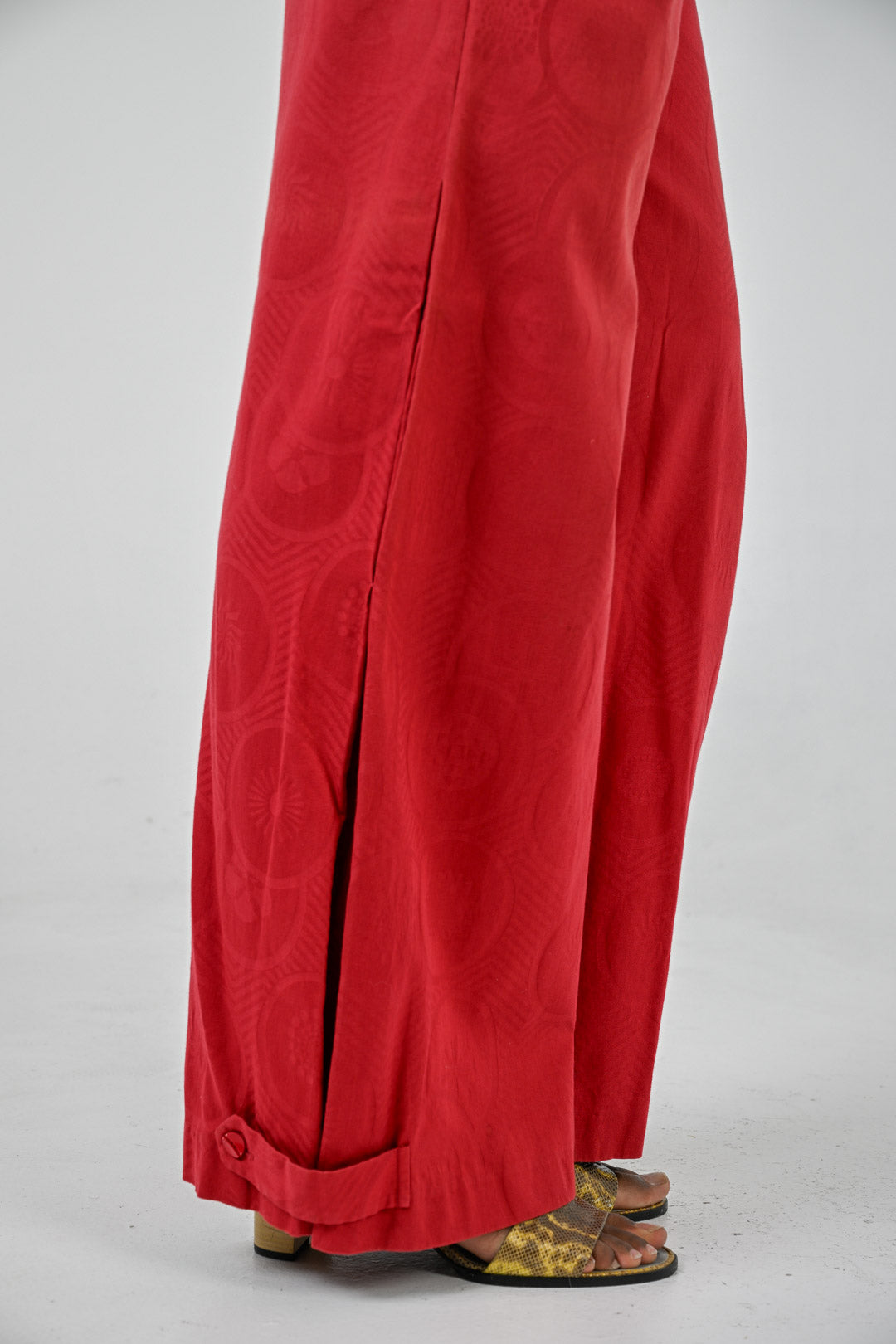 Kenzo Jungle Carmine Motif Pants