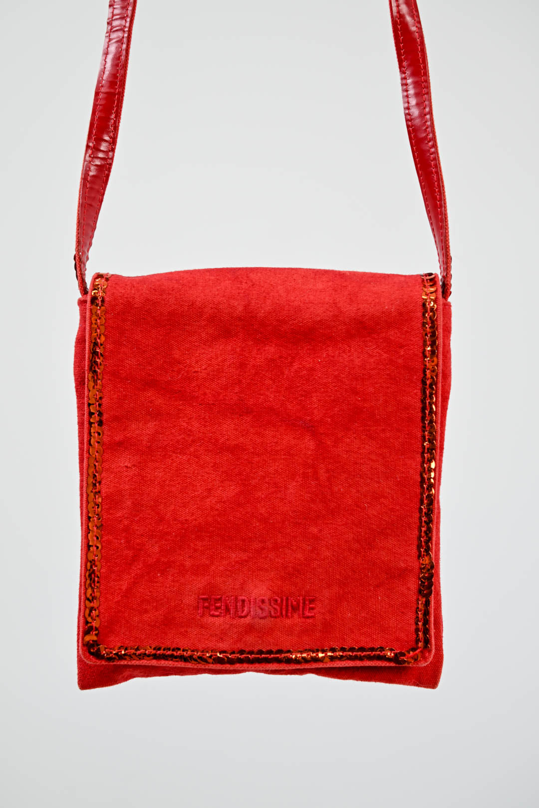 Fendissime Scarlet Sequin Pochette