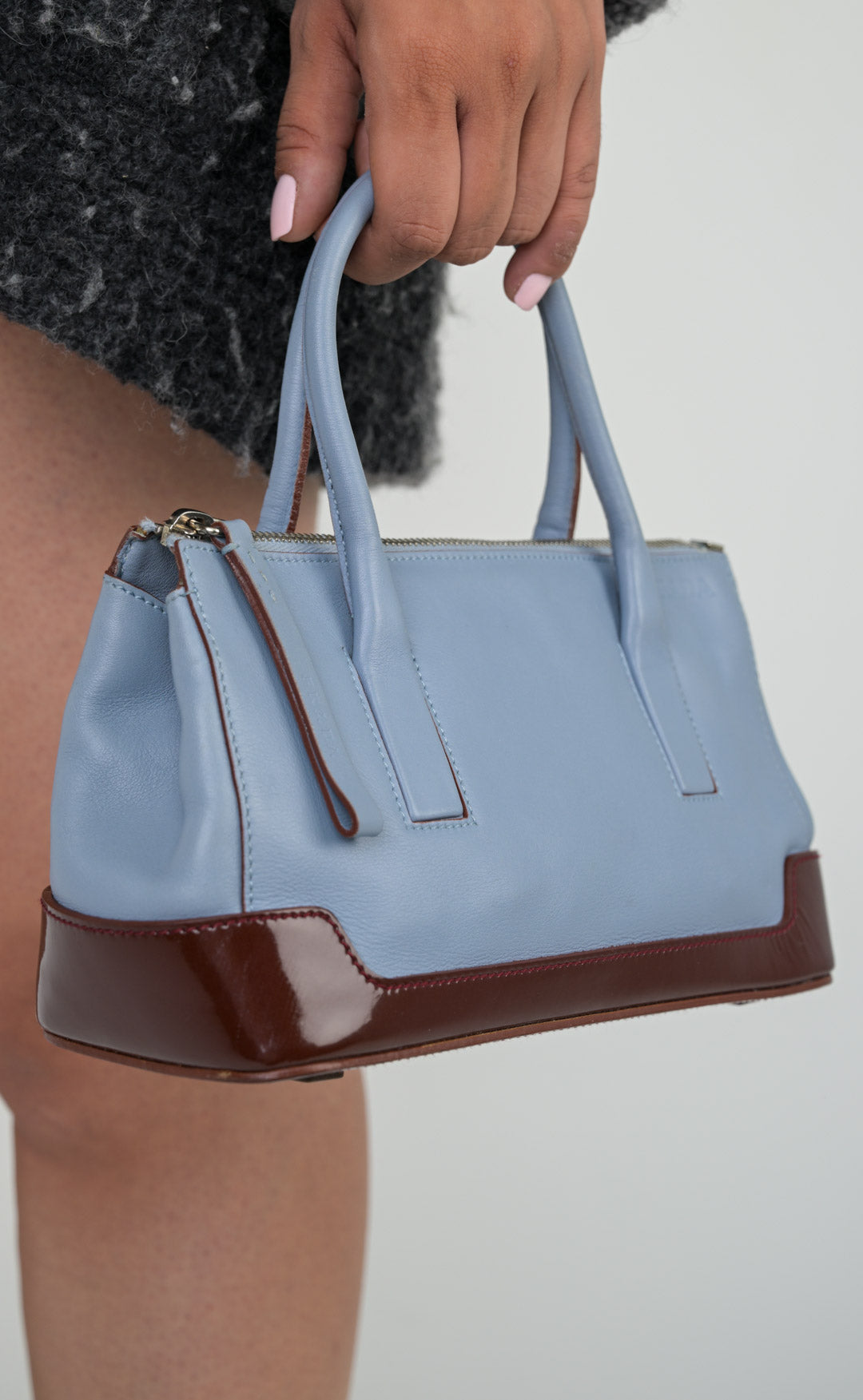 Prada Baby Blue Purse