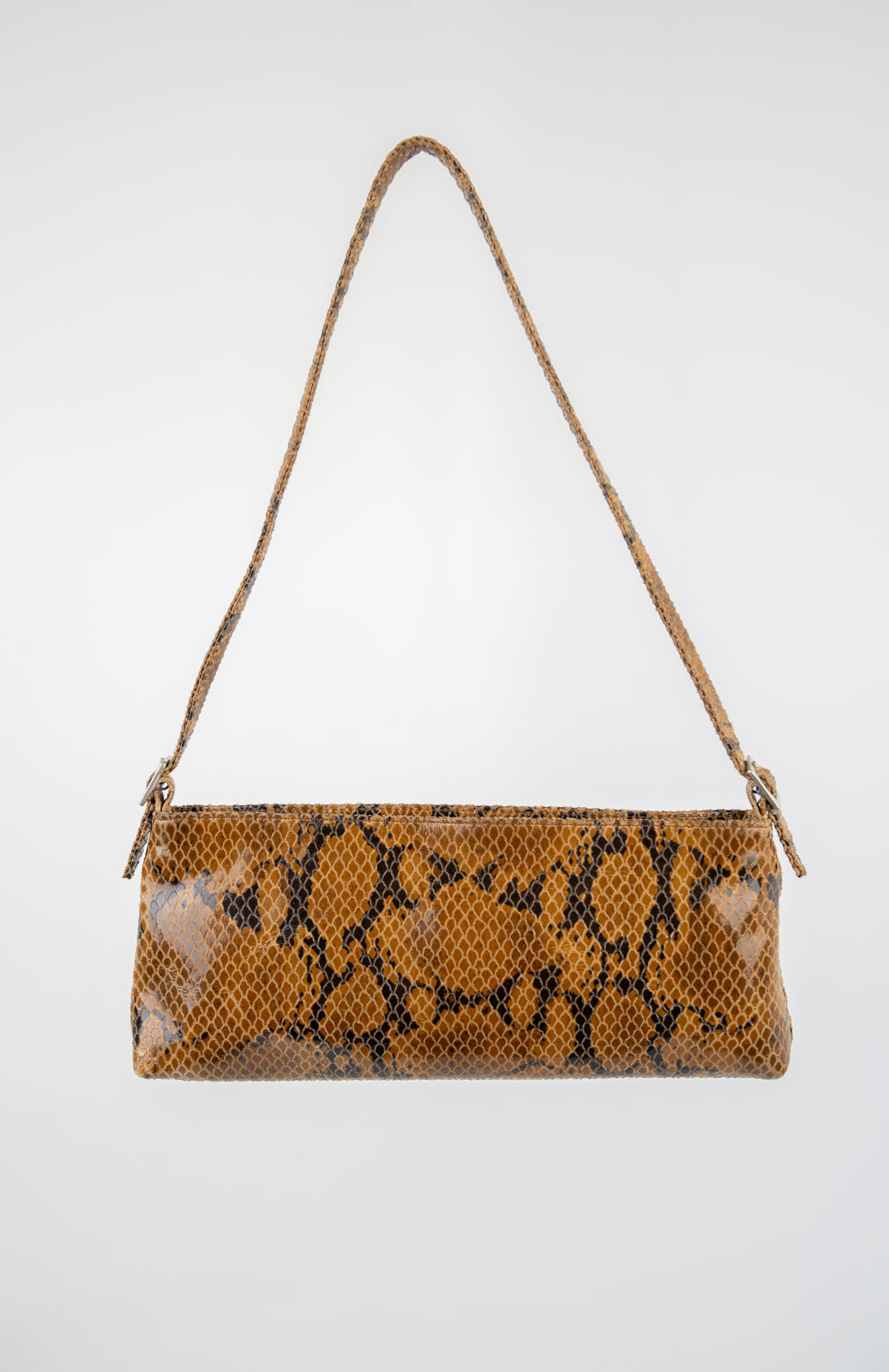 Leather Serpentine Purse