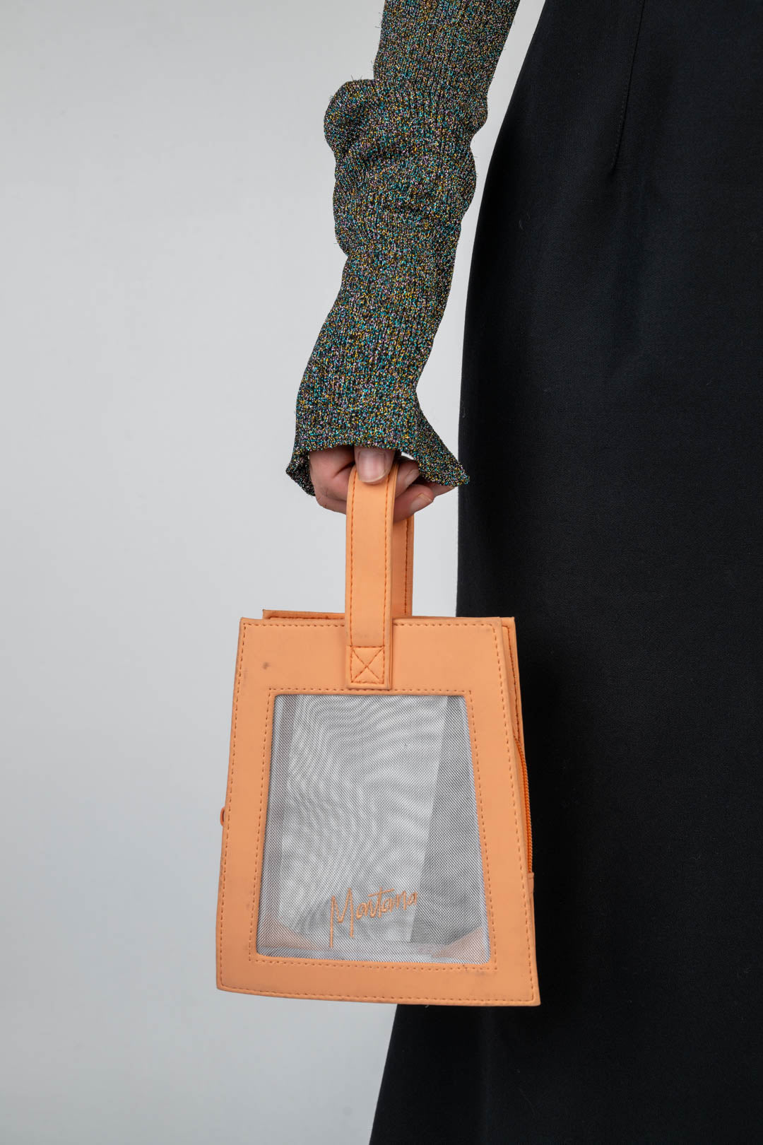 Claude Montana Creamsicle Purse