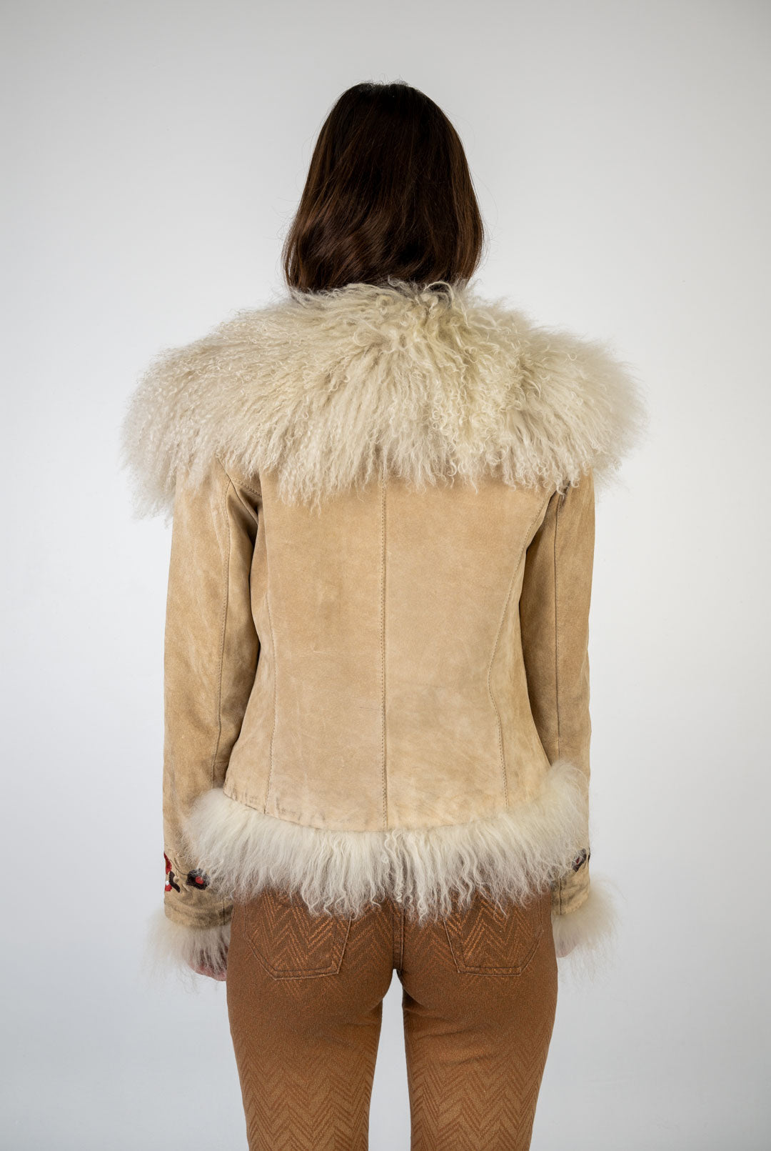Mongolian Lamb Embroidered Jacket