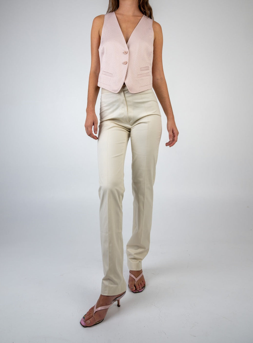 Patrizia Pepe Blush Vest