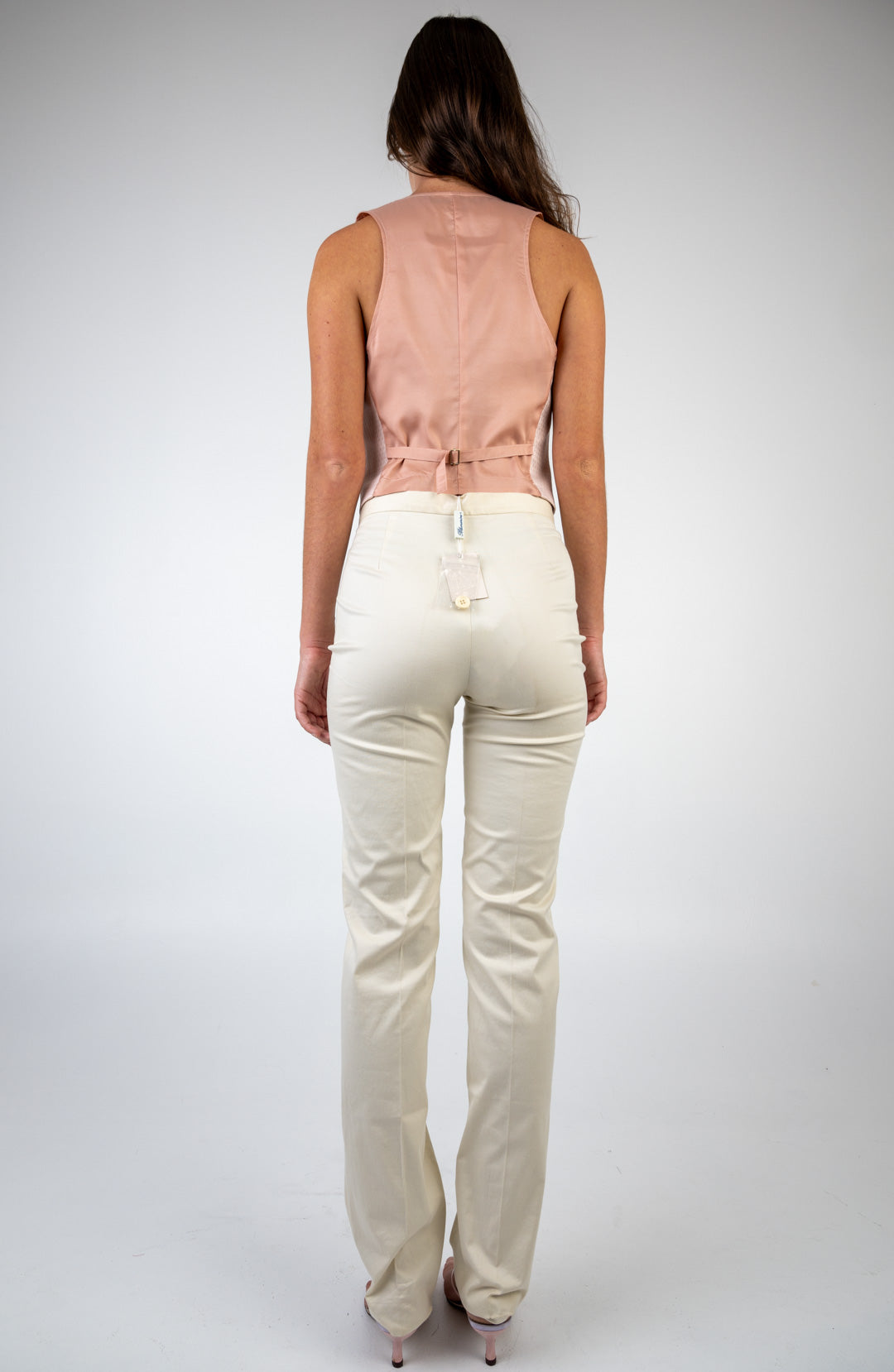 Blumarine Ecru Trousers