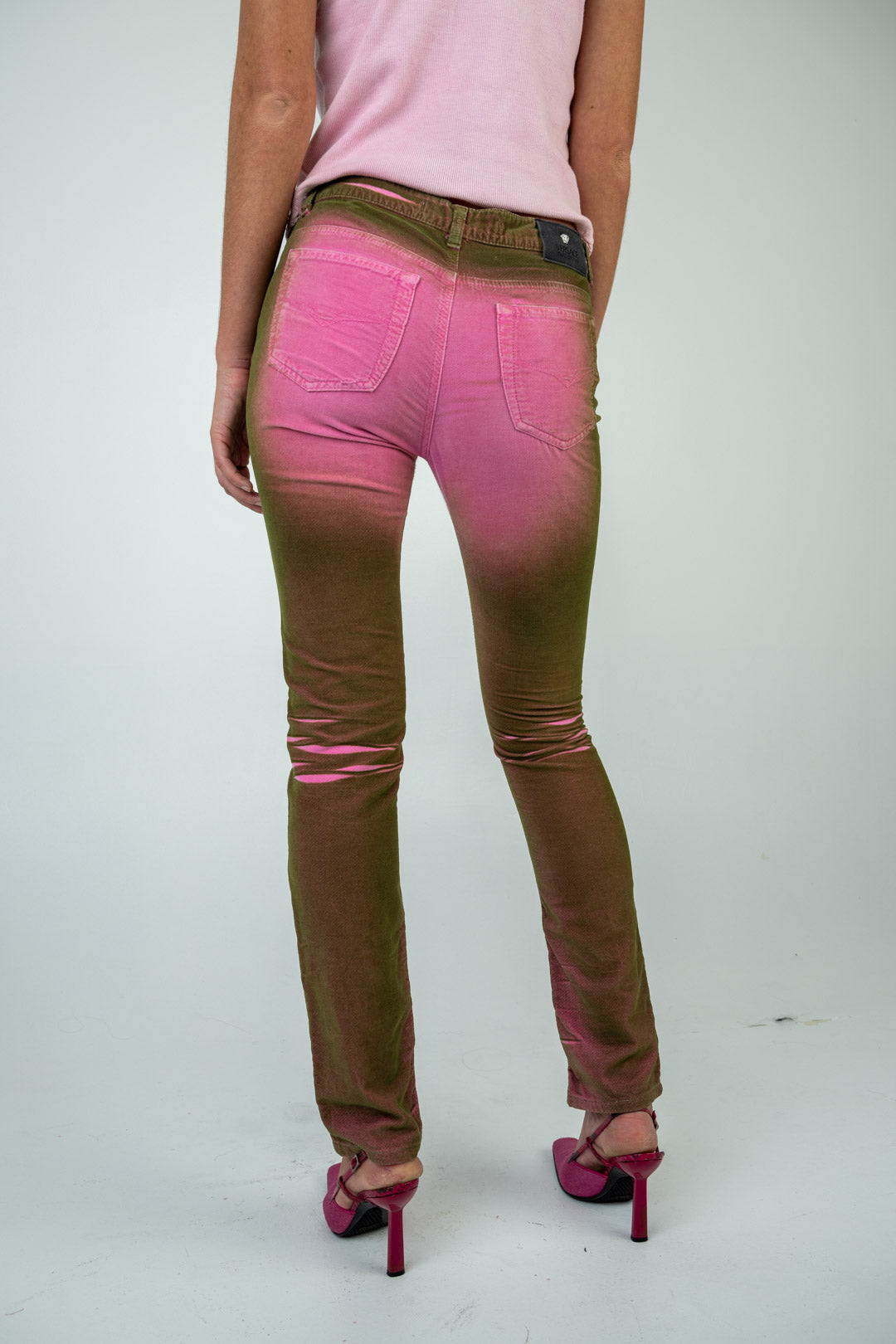 Versace Body Heat Watermelon Pants